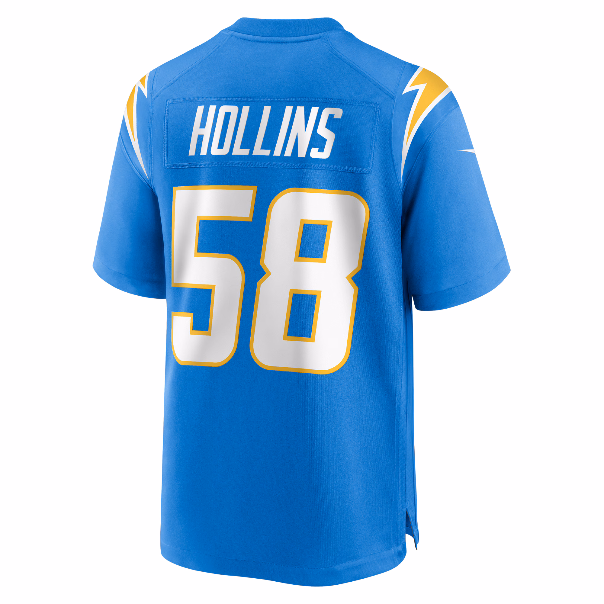 Justin Hollins Los Angeles Chargers  Game Jersey -  Powder Blue