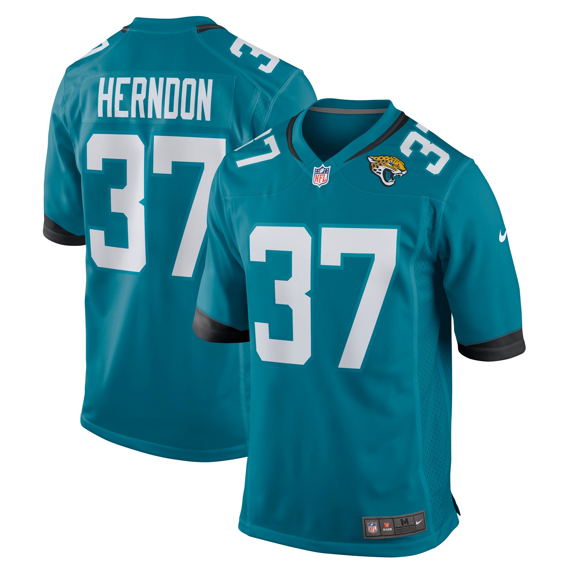 Tre Herndon Jacksonville Jaguars Game Jersey - Black