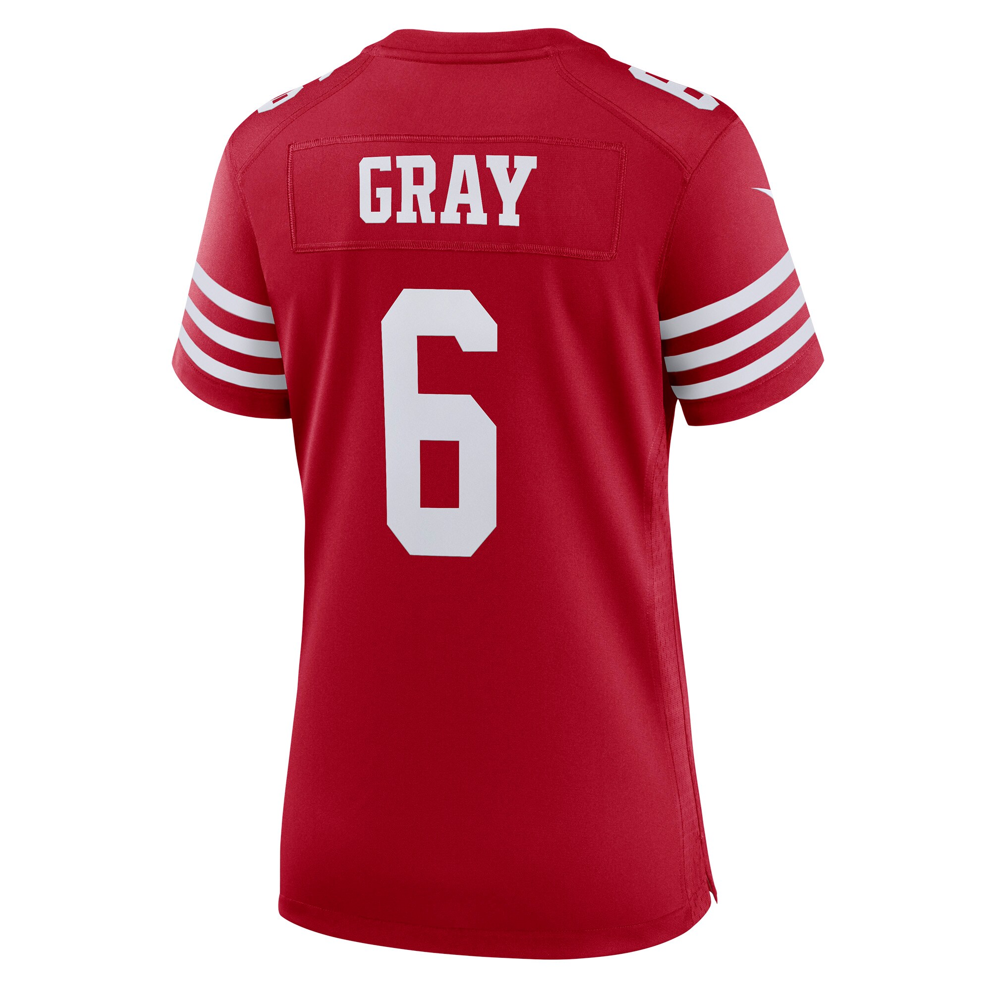 Danny Gray San Francisco 49ers  Women's Game Player Jersey - Scarlet