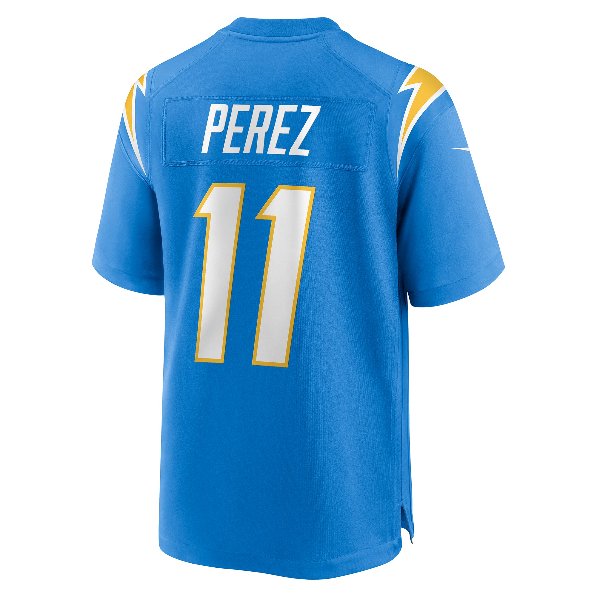 Luis Perez Los Angeles Chargers Team Game Jersey -  Powder Blue