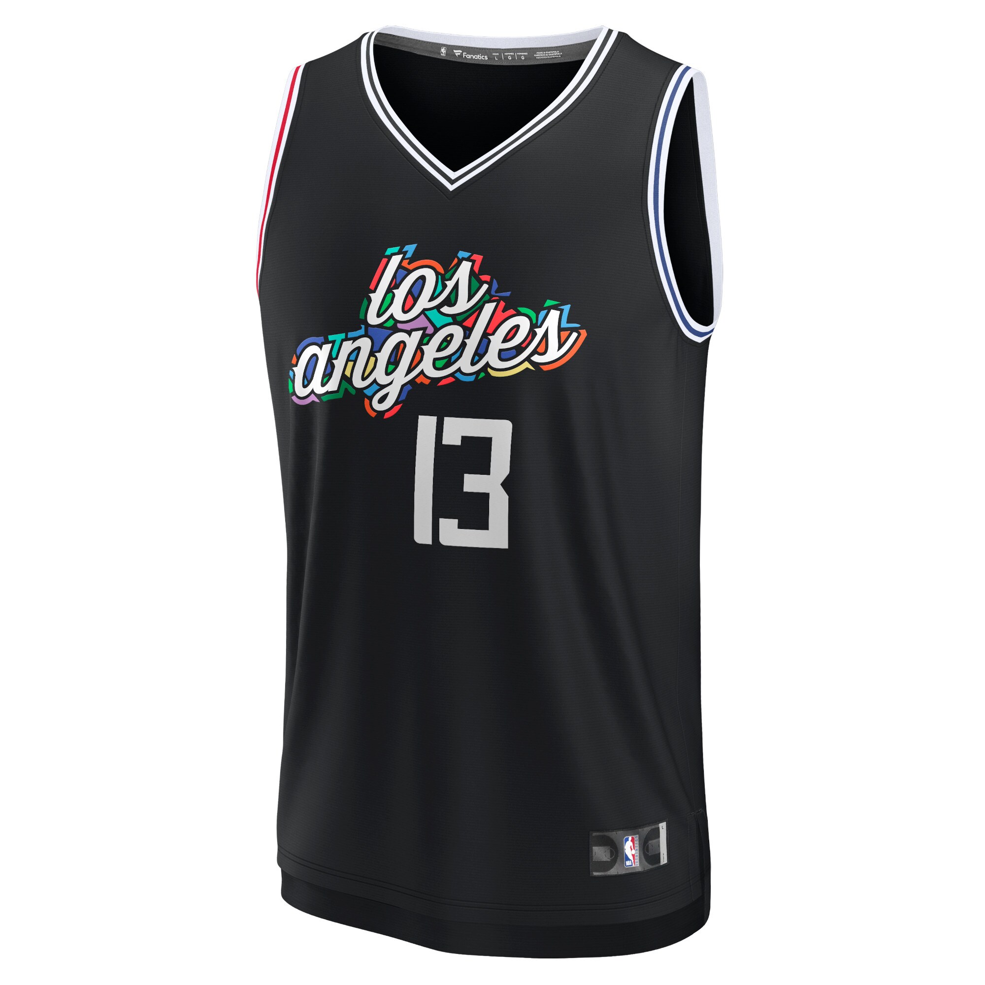 Paul George LA Clippers  Youth 2022/23 Fastbreak Jersey - City Edition - Black