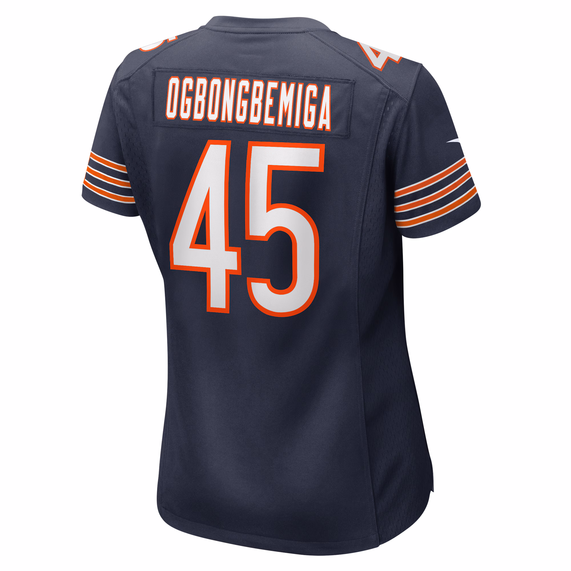 Amen Ogbongbemiga Chicago Bears Women's  Game Jersey -  Navy