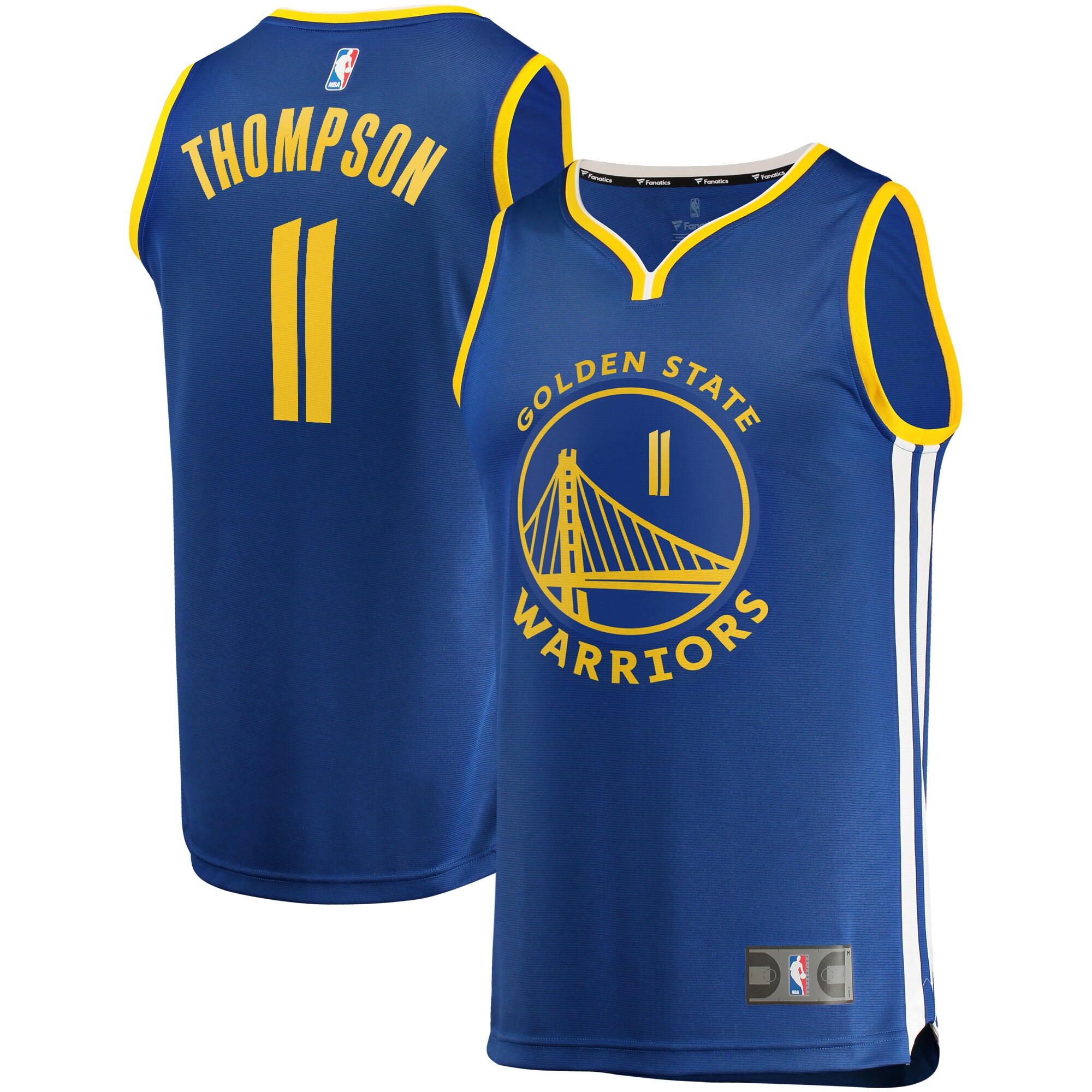 Klay Thompson Golden State Warriors  Youth Fast Break Player Replica Jersey - Icon Edition - Royal