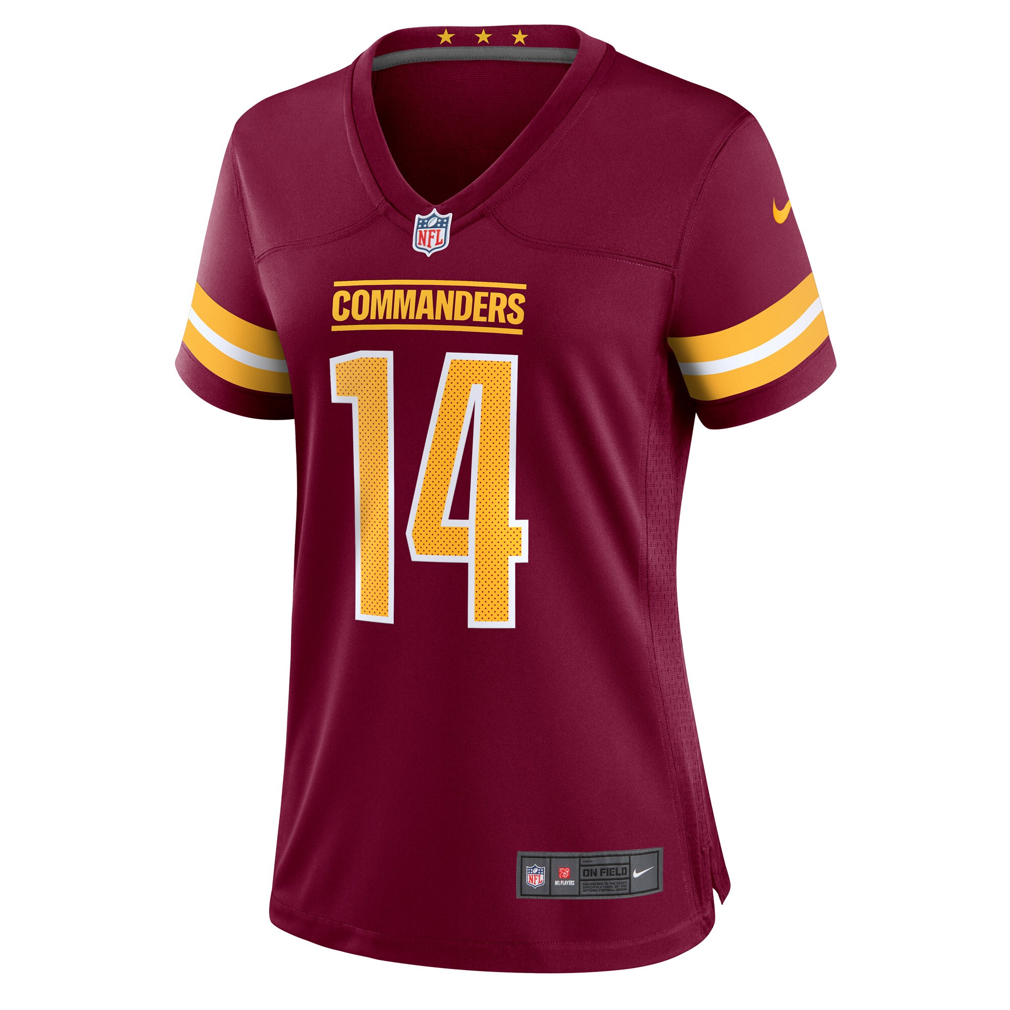 Sam Howell Washington Commanders  Women's Player Game Jersey - Burgundy