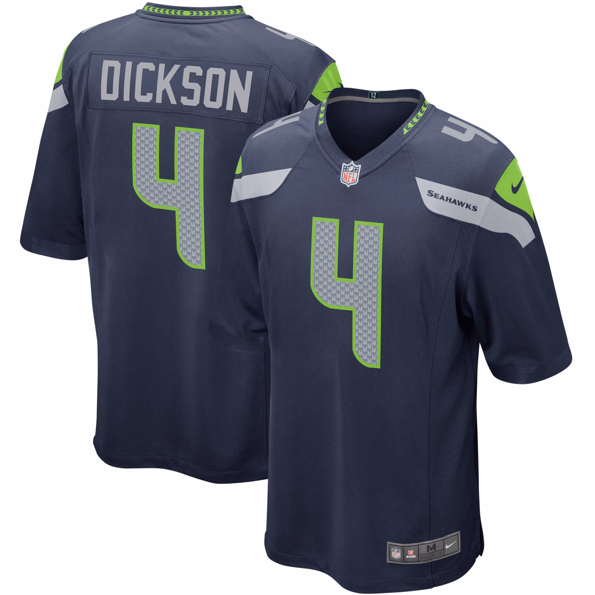 Michael Dickson Seattle Seahawks Player Game Jersey - College Navy