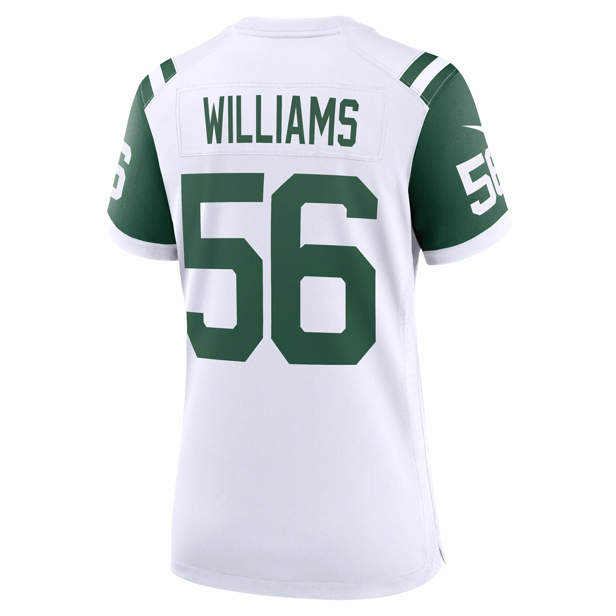 Quincy Williams New York Jets Women's Classic Alternate Player Game Jersey - White