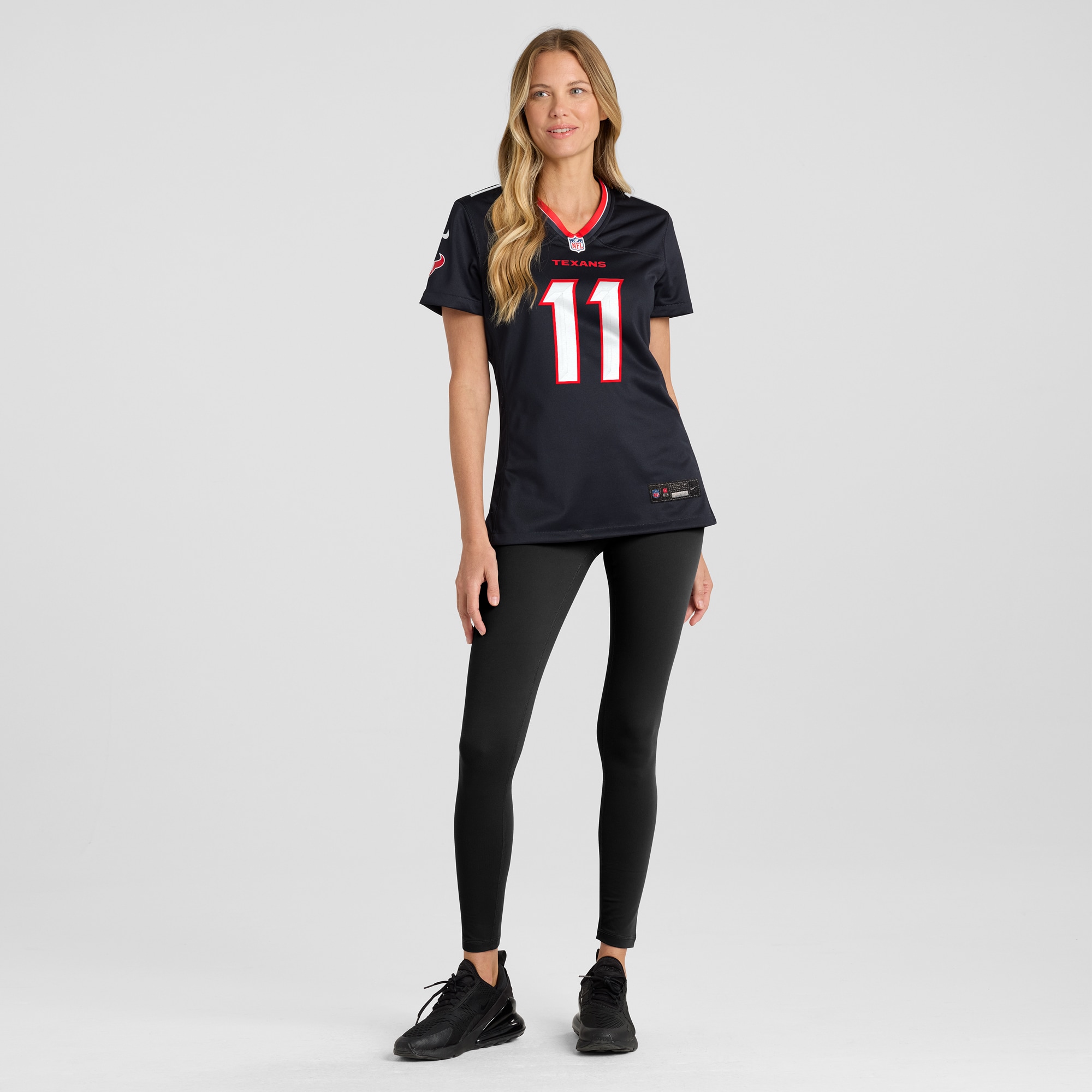 Jeff Okudah Houston Texans Women's Team Game Jersey -  Navy