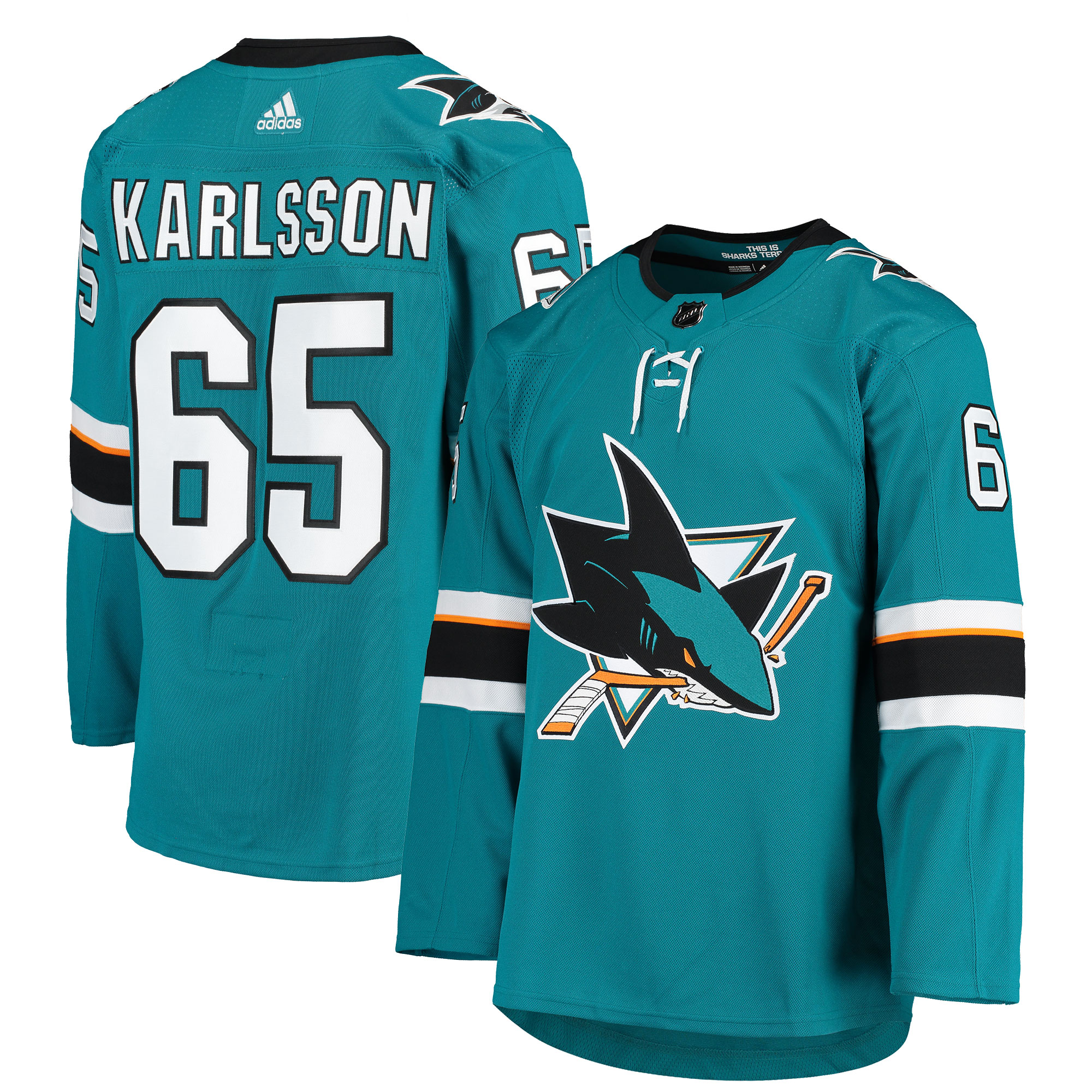 Erik Karlsson San Jose Sharks Women's Breakaway Home Team Player Jersey - Teal