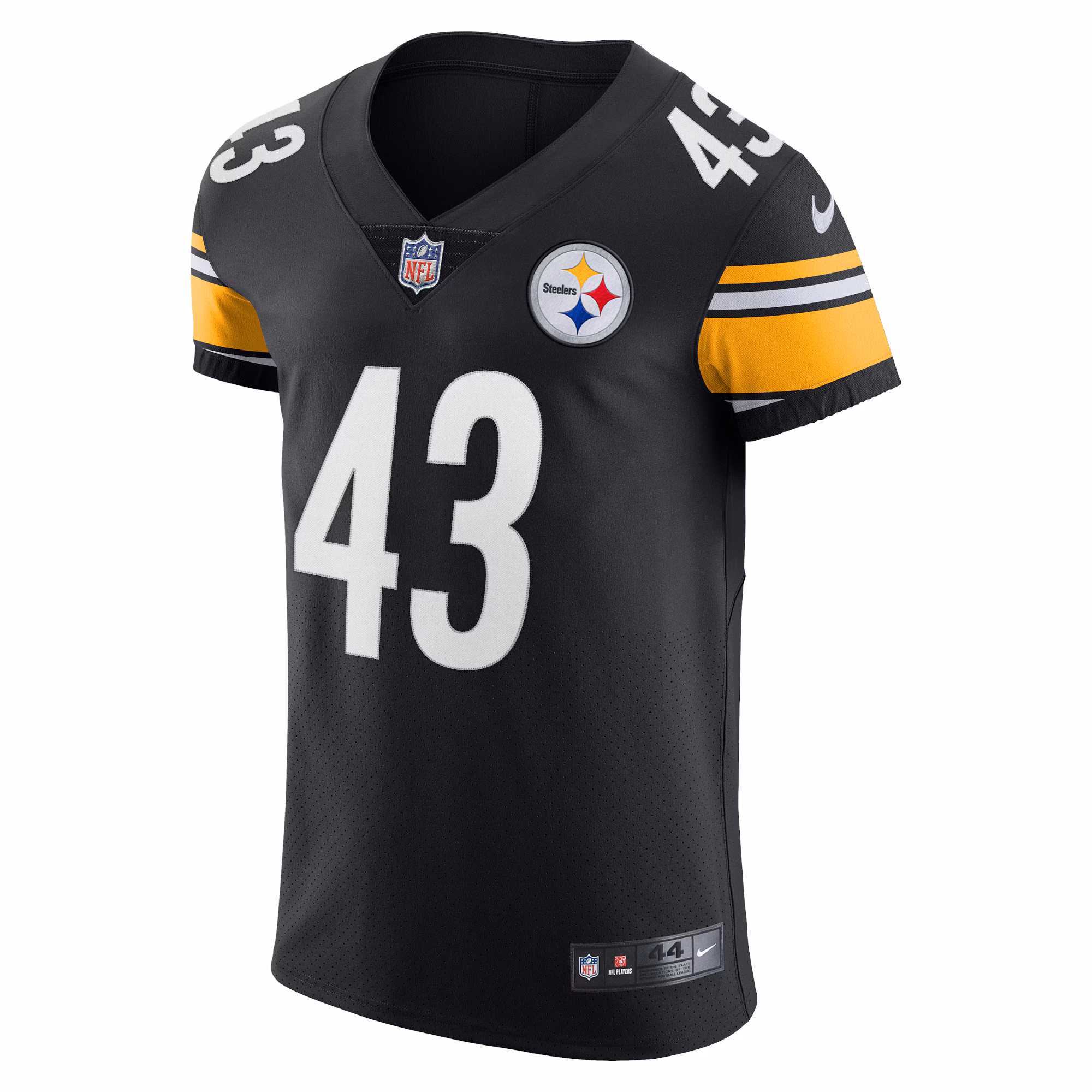 Troy Polamalu Pittsburgh Steelers Retired Player Elite Jersey - Black
