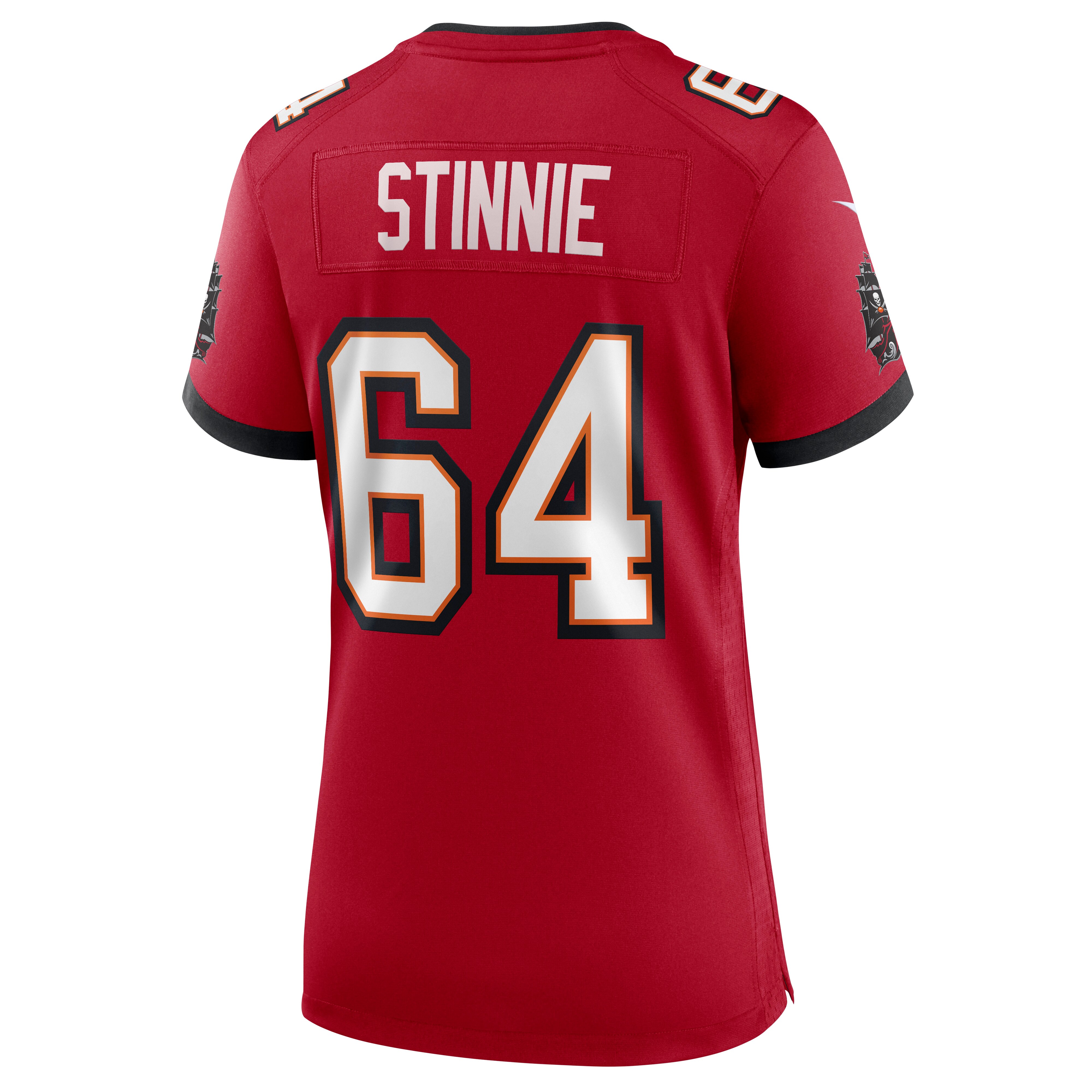 Aaron Stinnie Tampa Bay Buccaneers  Women's Game Jersey - Red