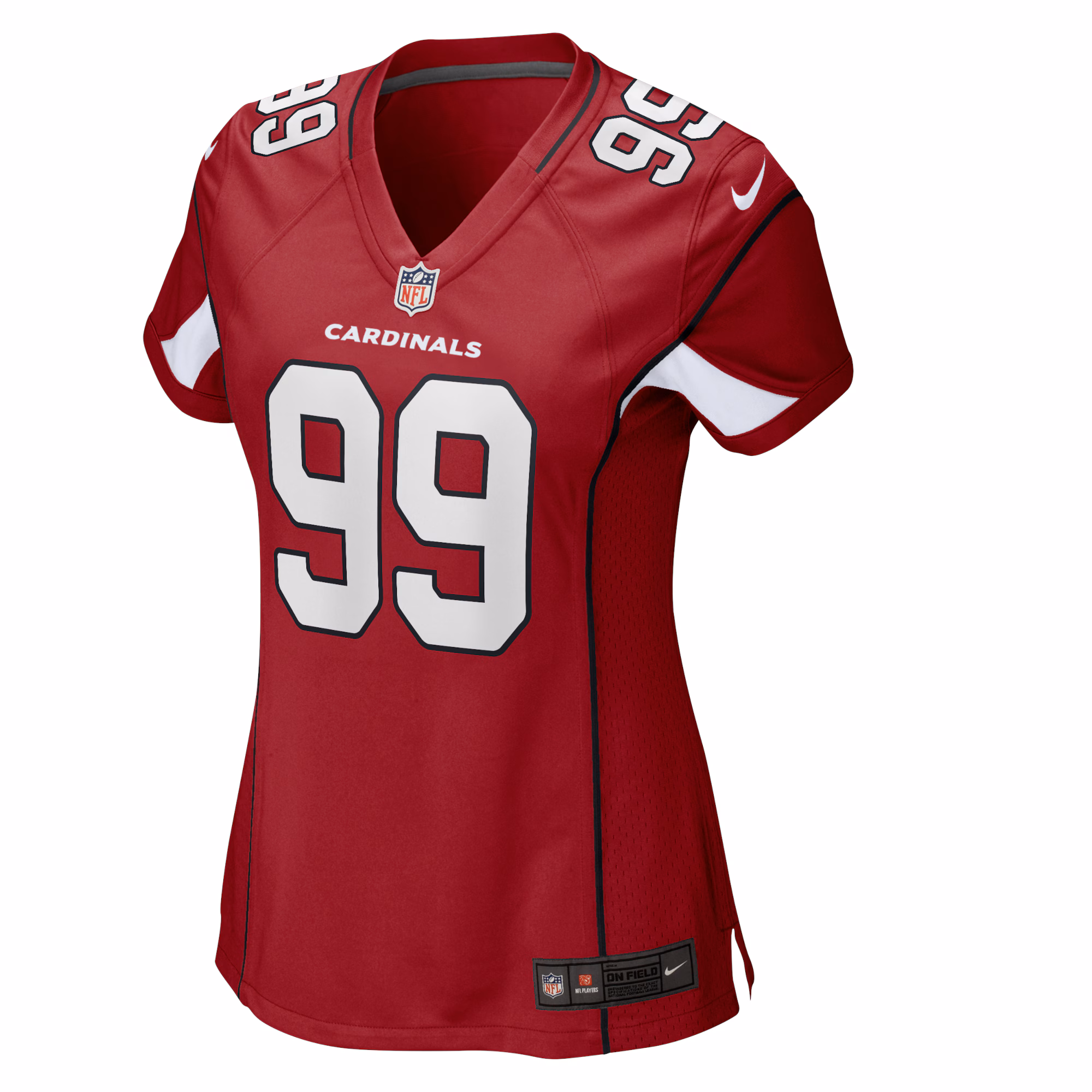 J.J. Watt Arizona Cardinals Women's 2nd Alternate Game Jersey - Black