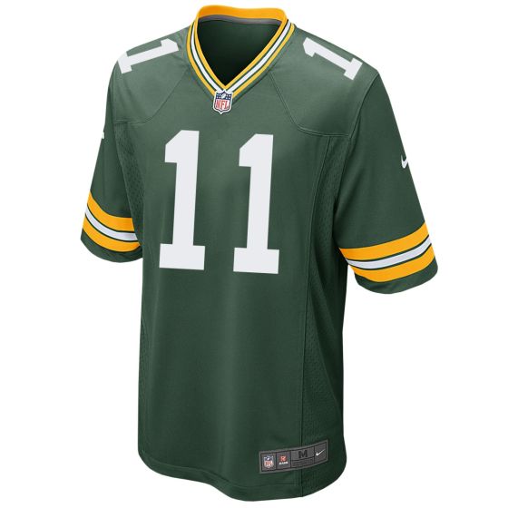 Green Bay Packers #11 Jayden Reed Home Game Jersey-Fir Green