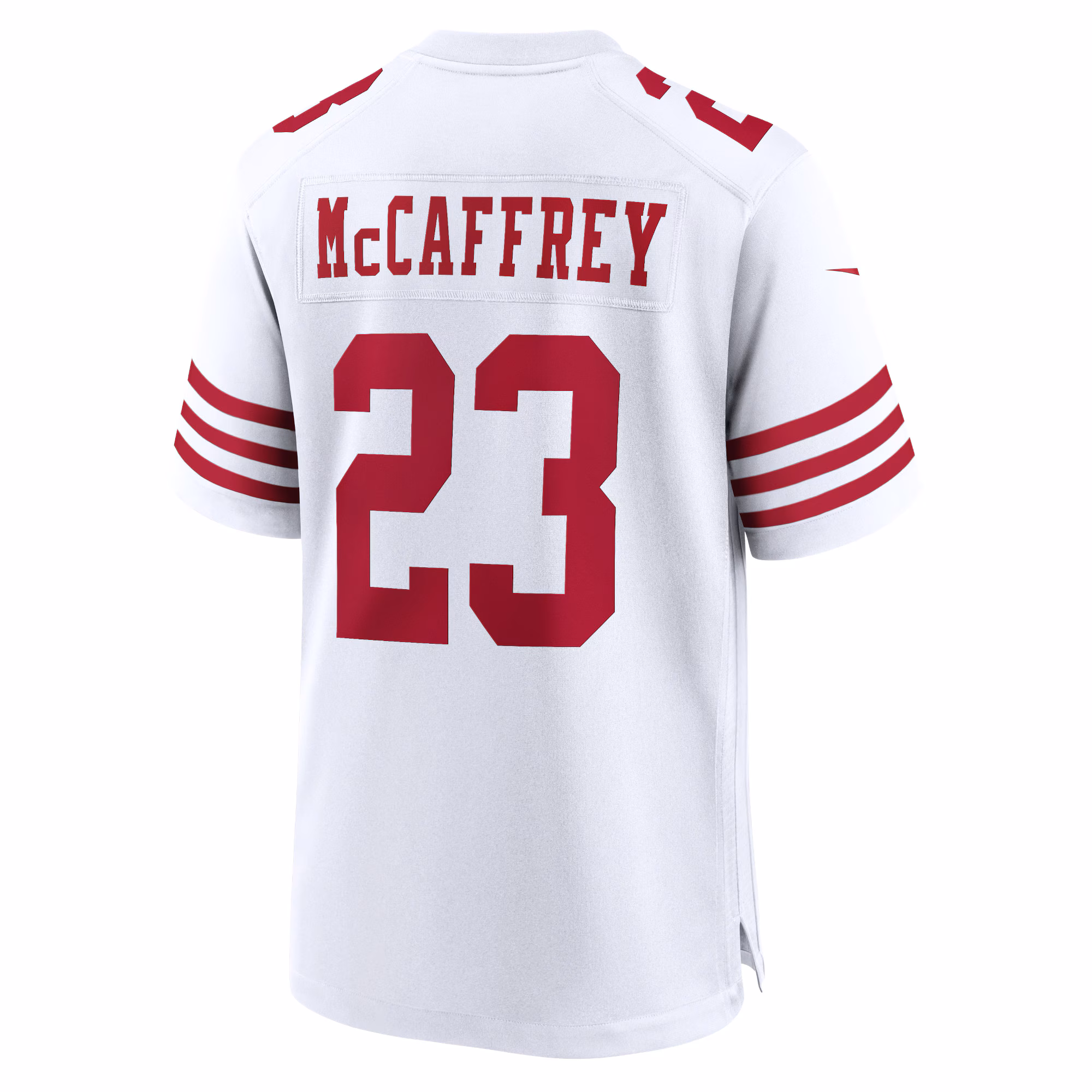 Christian McCaffrey San Francisco 49ers Game Player Jersey - White