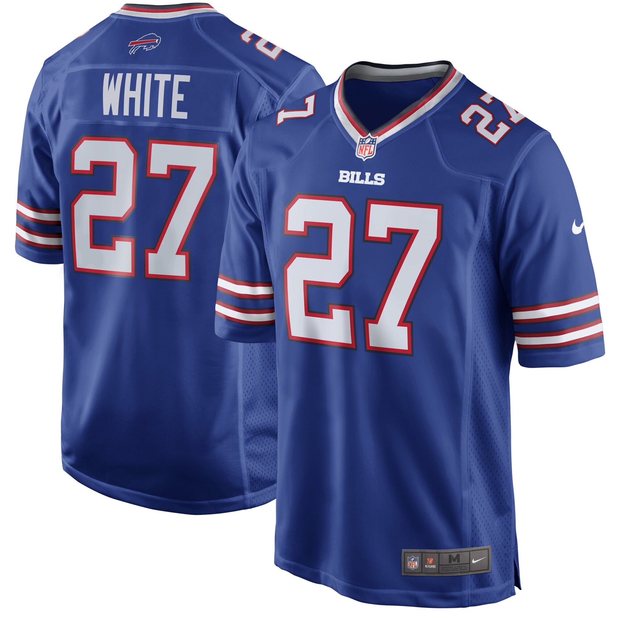 Tre'Davious White Buffalo Bills  Game Player Jersey - Royal