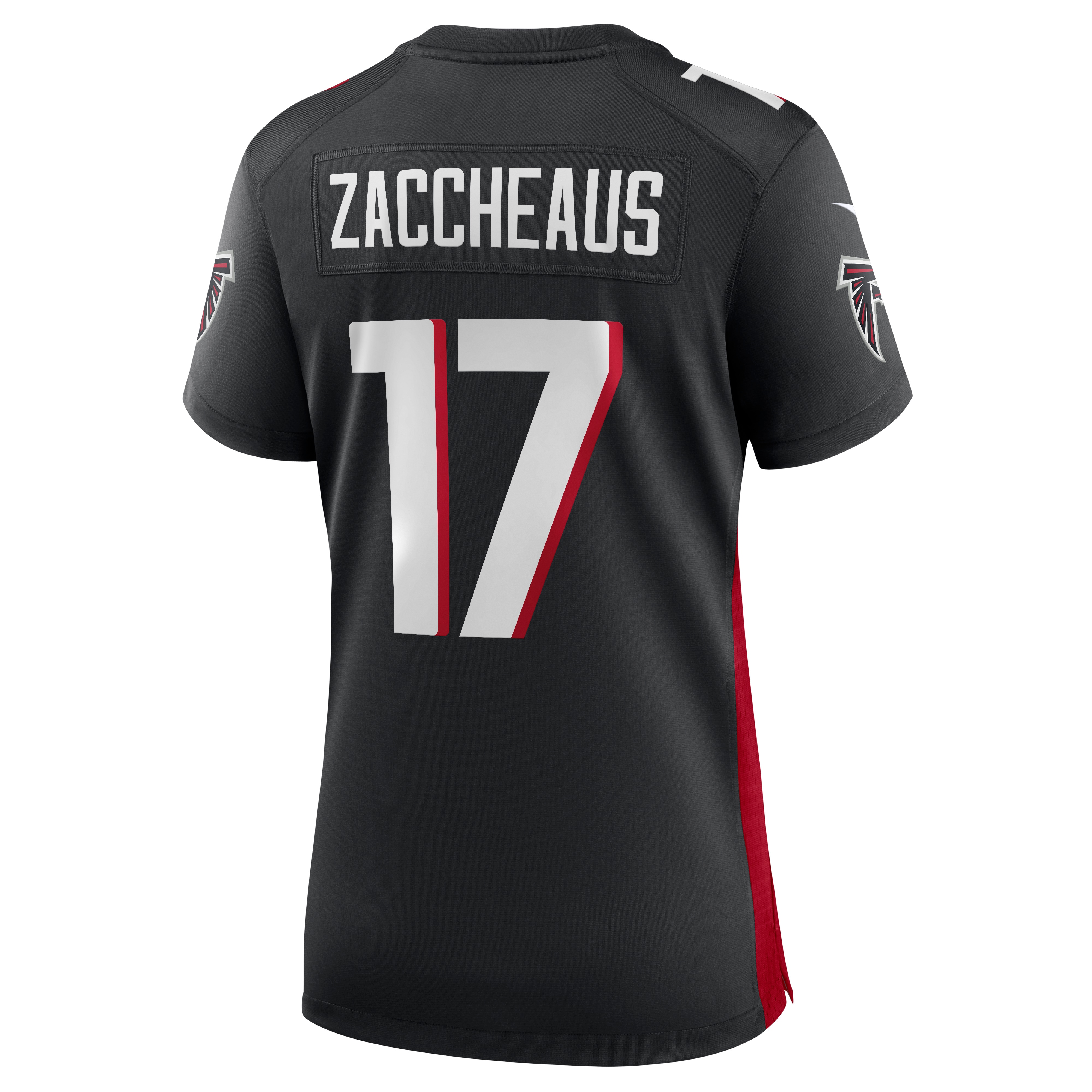 Olamide Zaccheaus Atlanta Falcons  Women's Game Jersey - Black