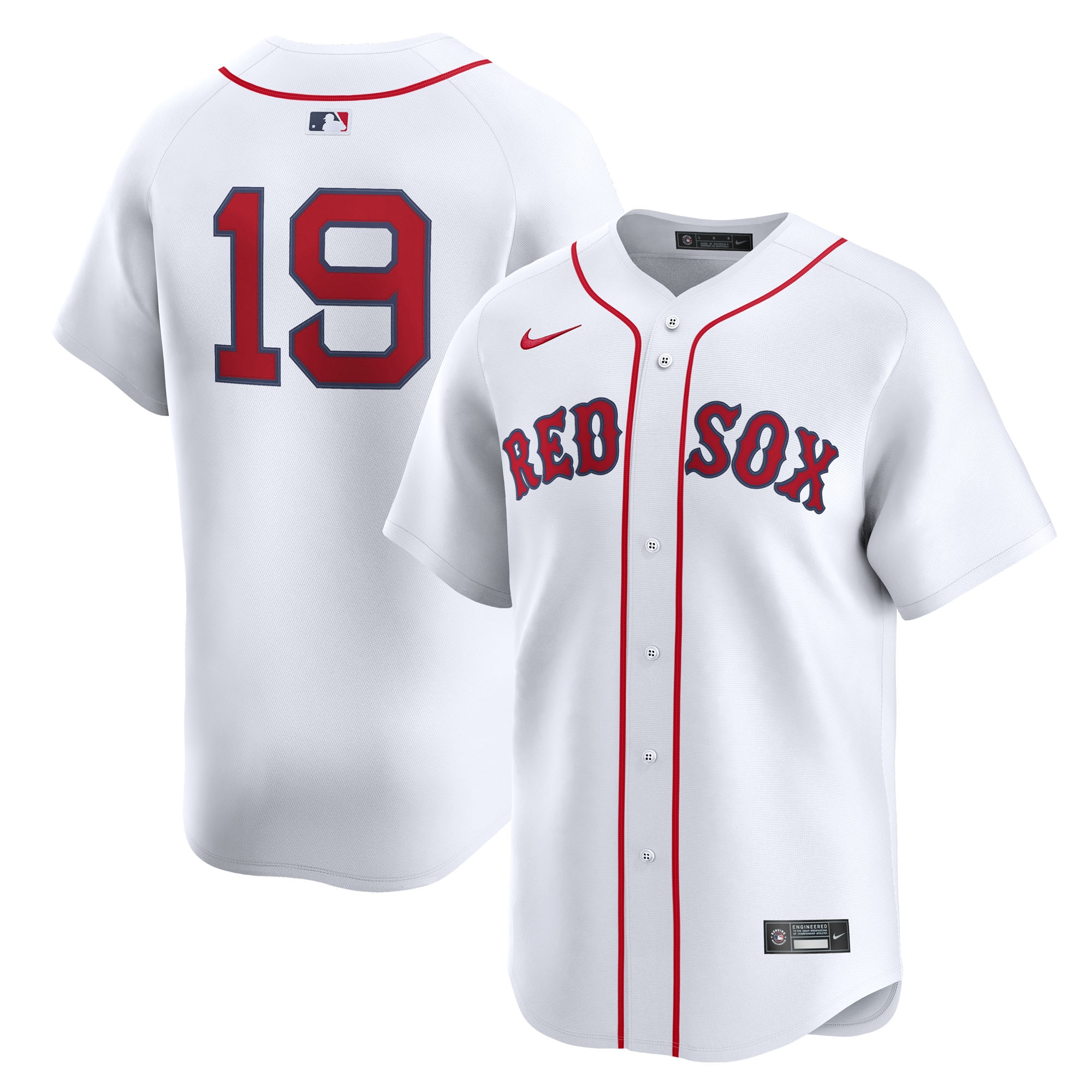 Men's Roman Anthony #19 White Boston Red Sox Home Replica Jersey