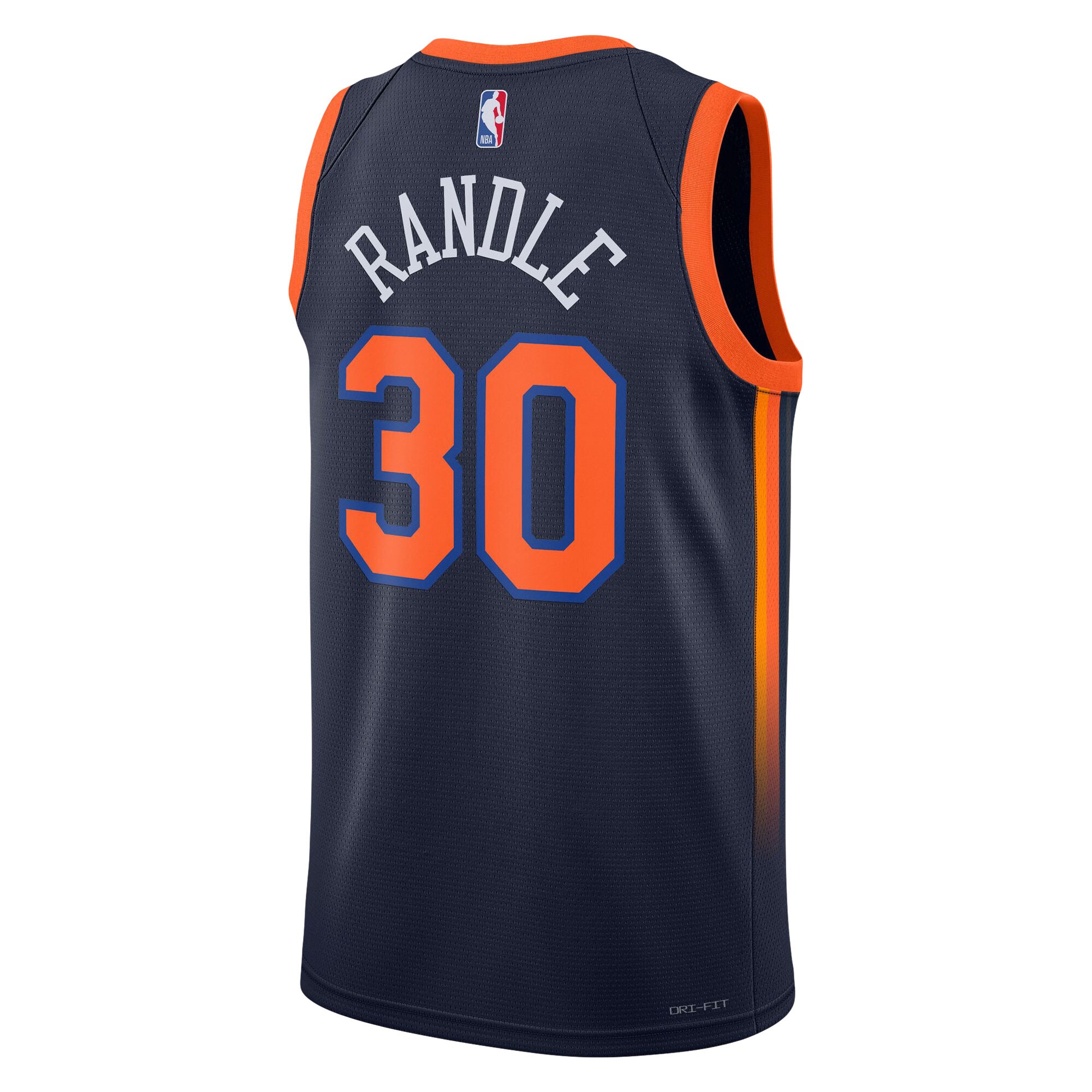 Julius Randle 2022/23 New York Knicks  Unisex Swingman Jersey - Statement Edition - Navy