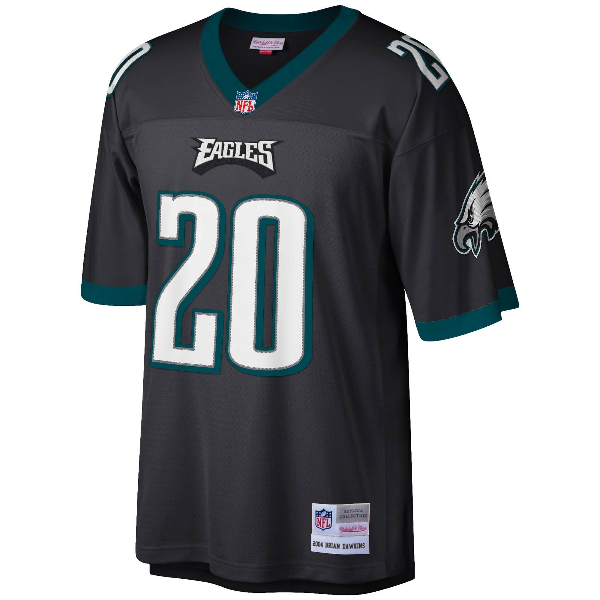 Brian Dawkins Philadelphia Eagles #20 Legacy Replica Jersey - Green