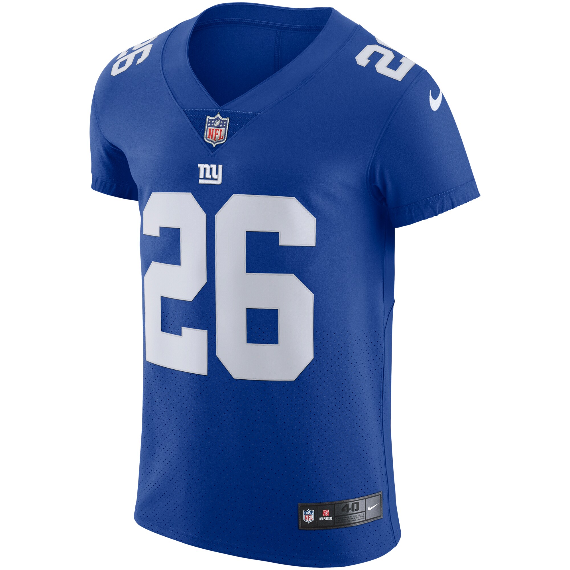 Saquon Barkley New York Giants  Vapor Untouchable Elite Player Jersey - Royal