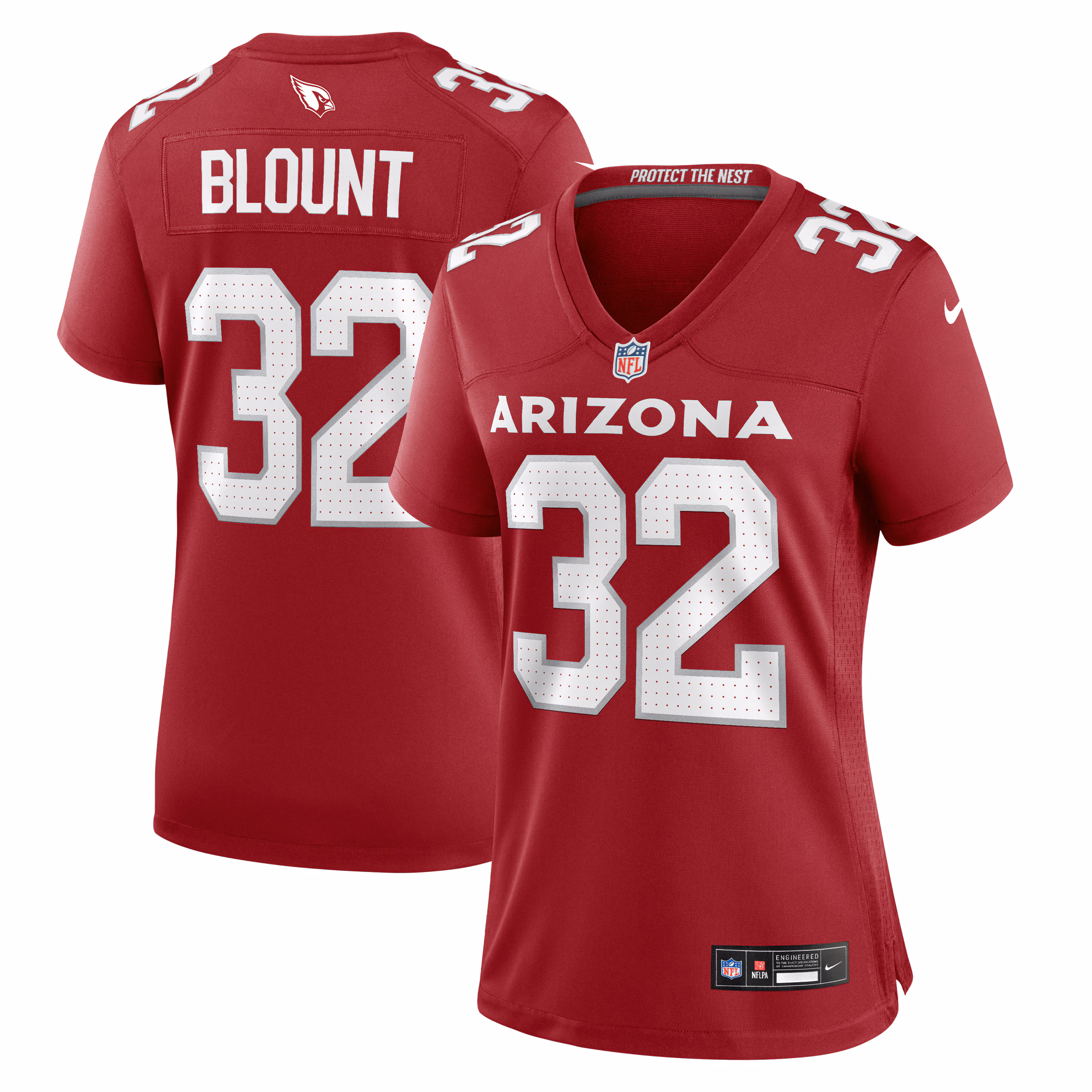 Joey Blount Arizona Cardinals Women's  Game Jersey -  Cardinal