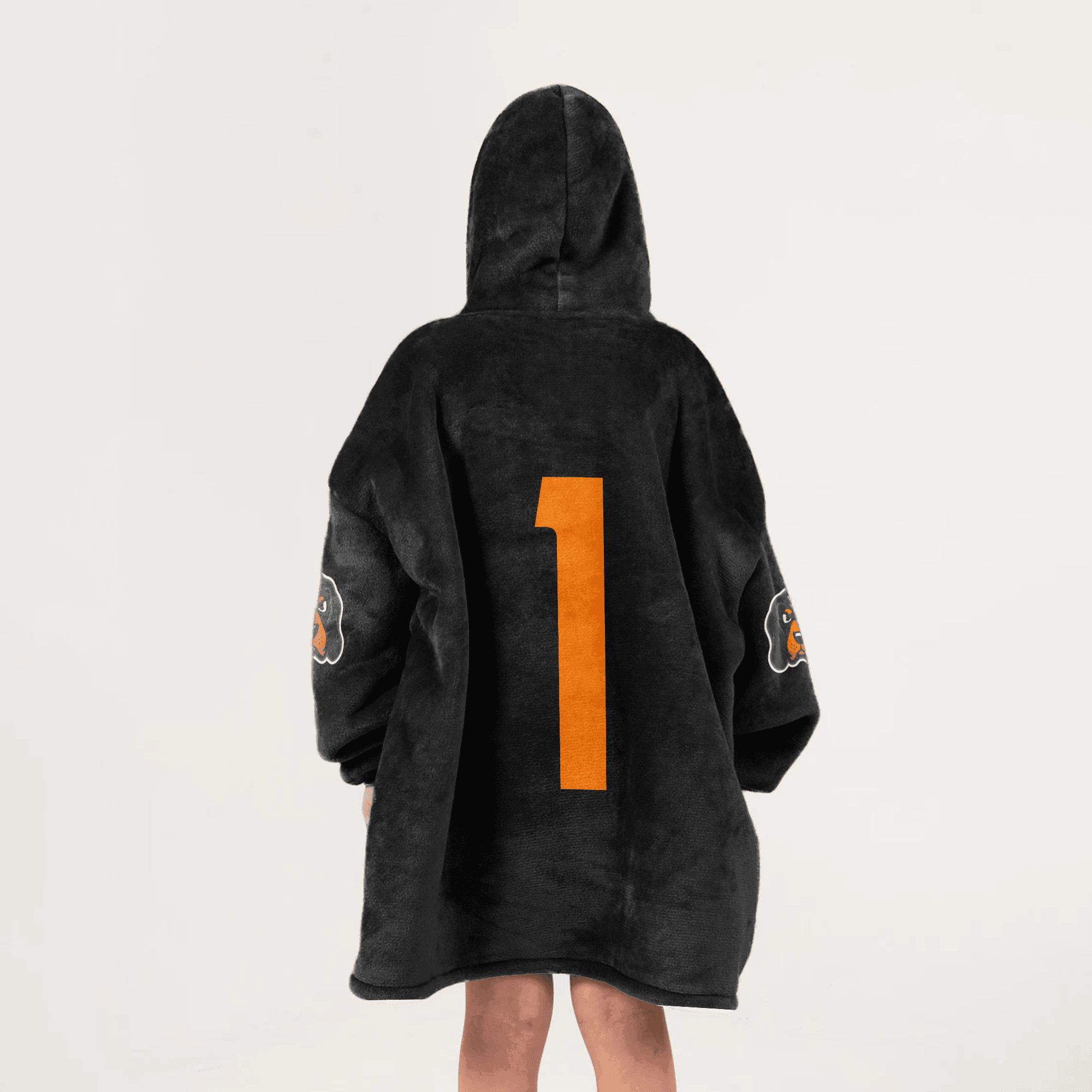 Kid 1 Tennessee Football Unisex Blanket Hoodie