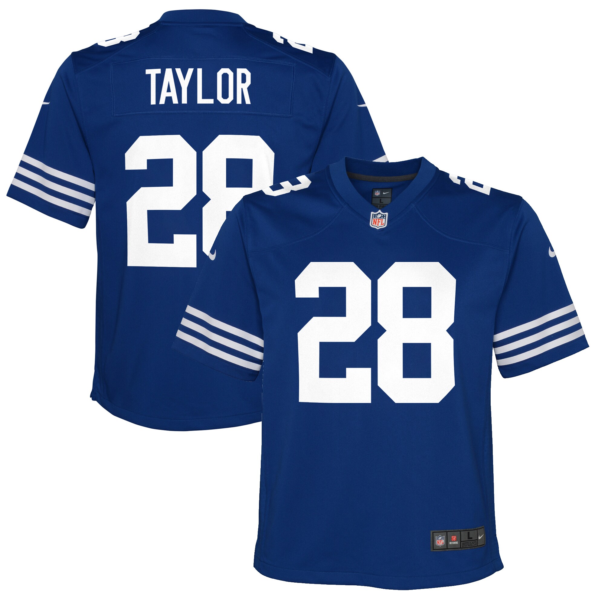 Jonathan Taylor Indianapolis Colts Youth Game Jersey - Royal