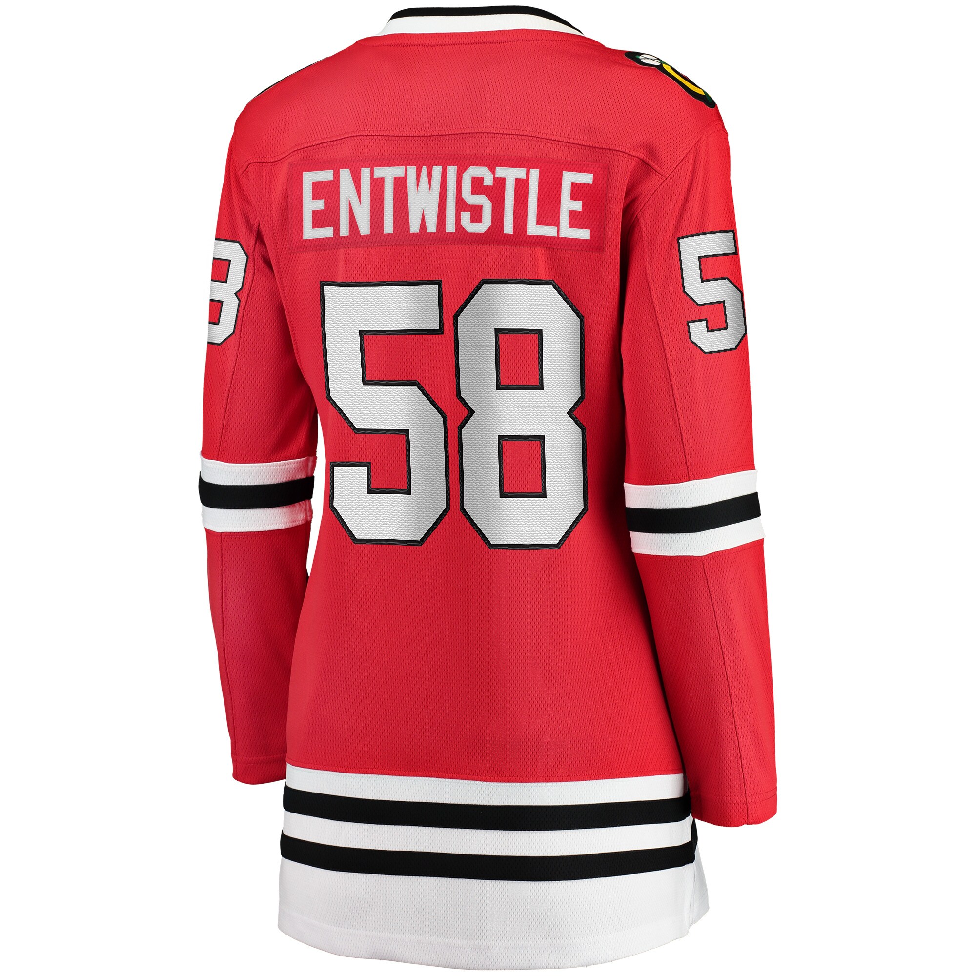 MacKenzie Entwistle Chicago Blackhawks Women's Home Breakaway Player Jersey - Red