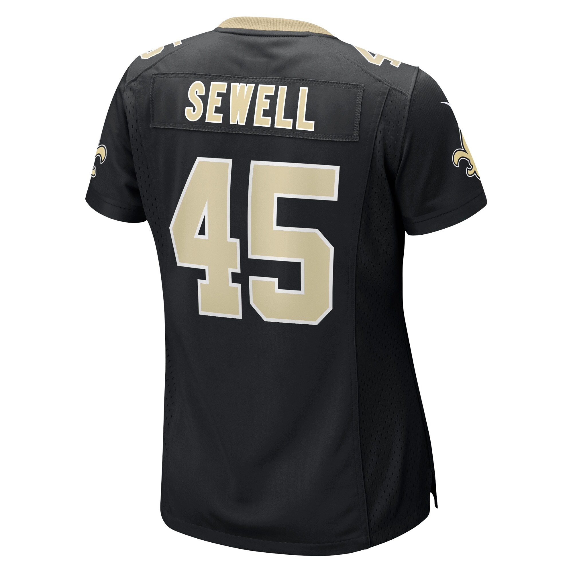 Nephi Sewell New Orleans Saints Women's Game Player Jersey - Black