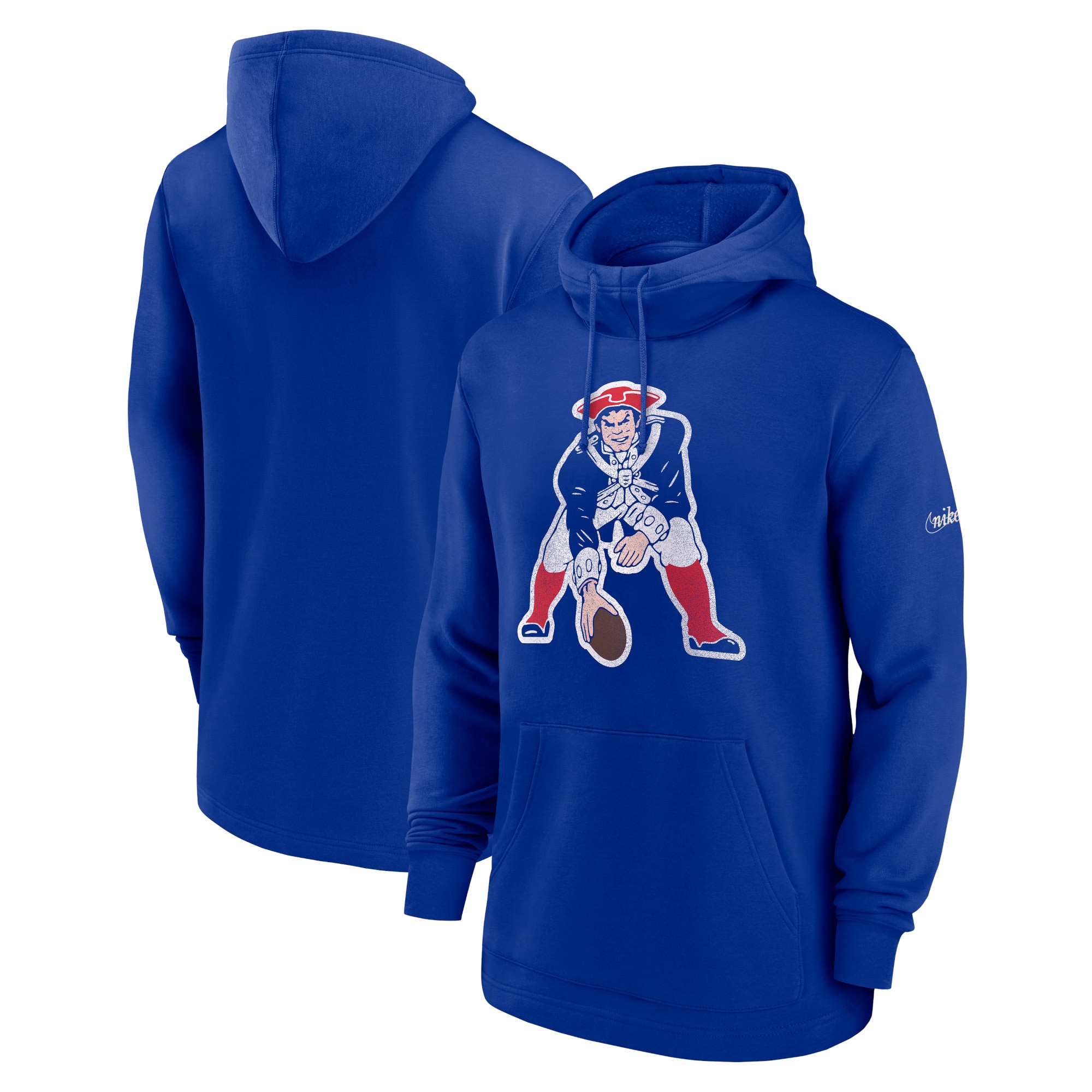 New England Patriots Classic Pullover Hoodie - Royal