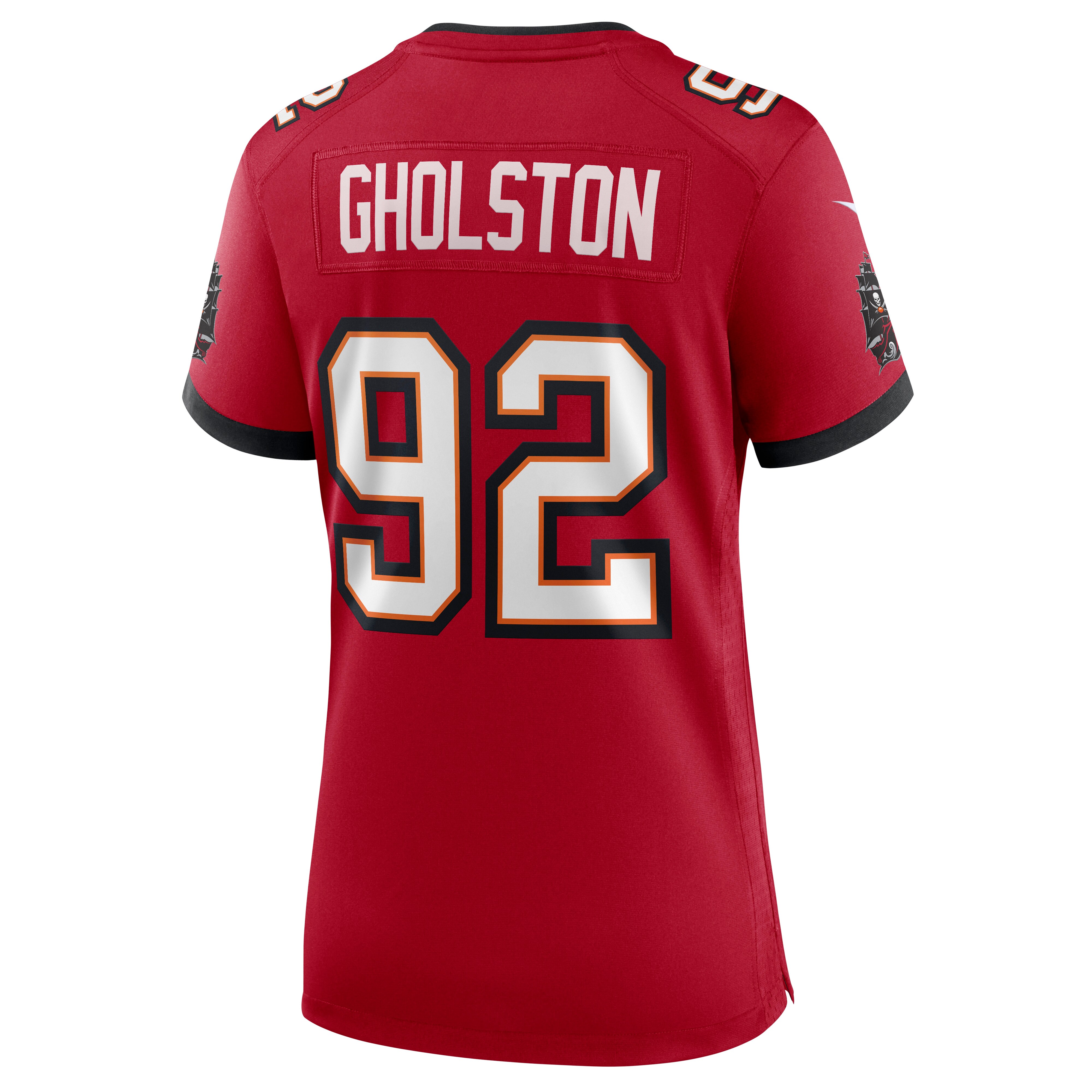 William Gholston Tampa Bay Buccaneers  Women's Game Jersey - Red