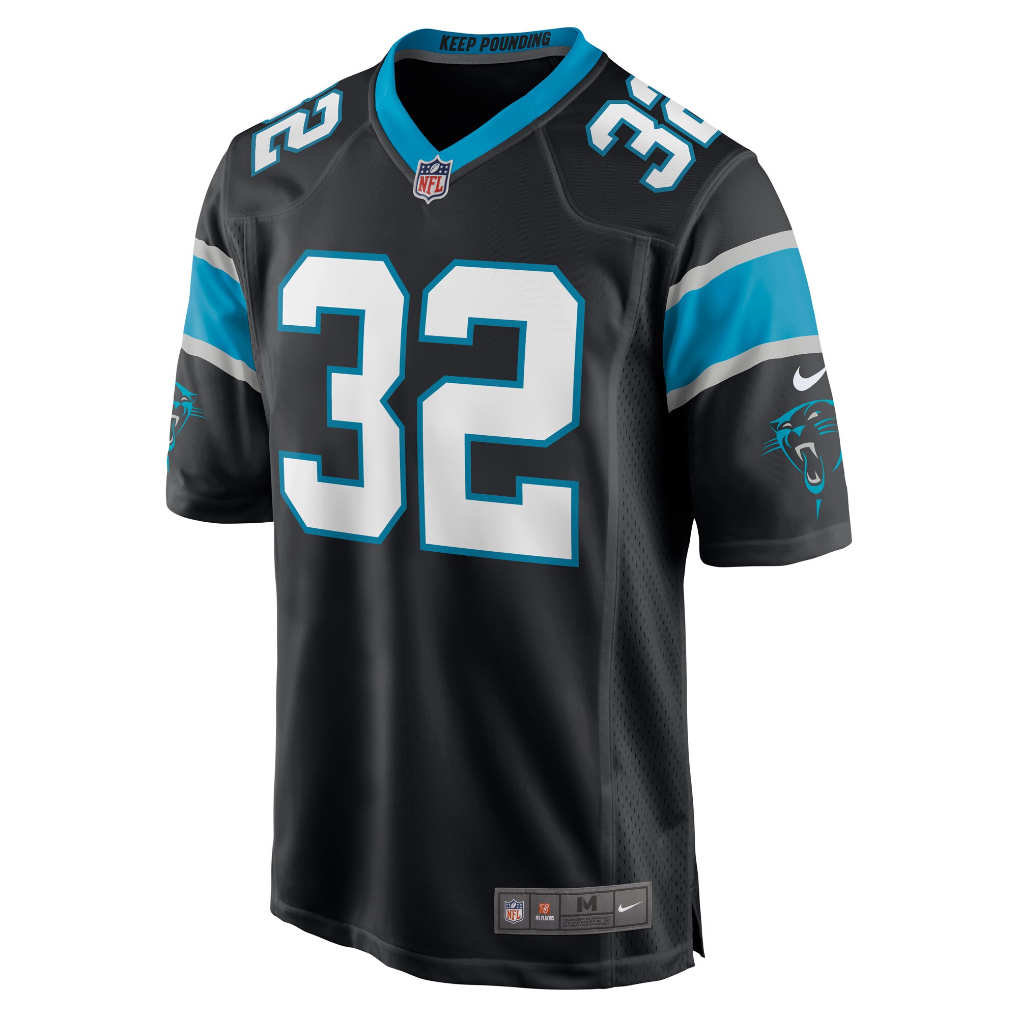 Tae Hayes Carolina Panthers  Game Player Jersey - Black