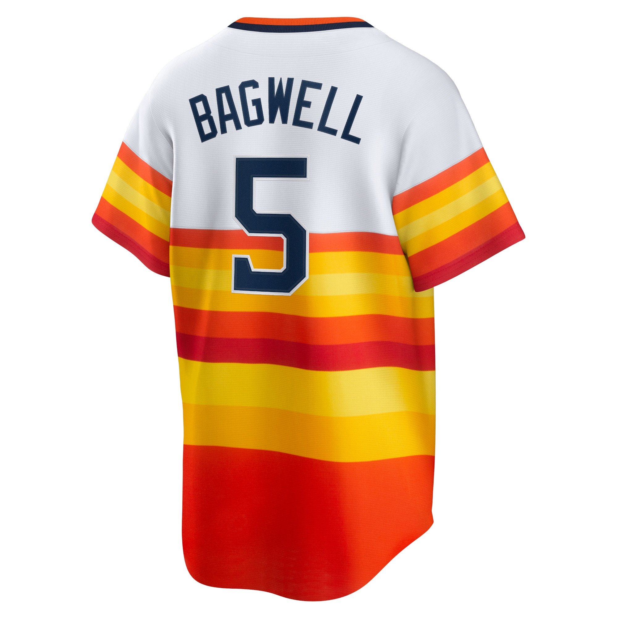 Men's Houston Astros Jeff Bagwell  White Home Cooperstown Collection Player Jersey