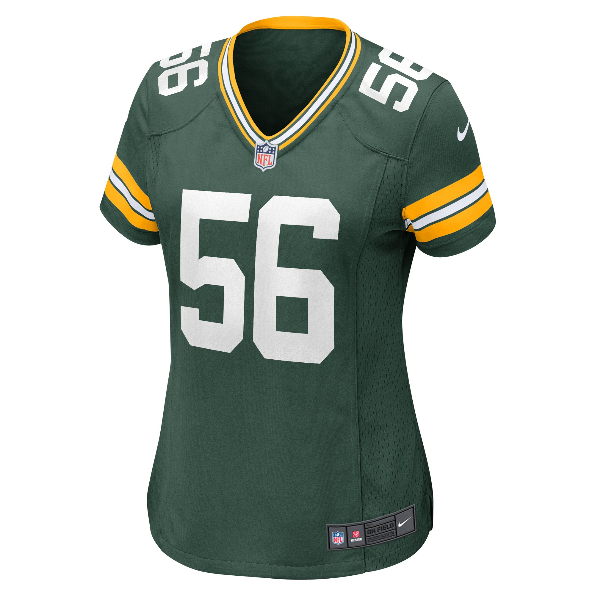 Jack Coco Green Bay Packers  Women's Game Player Jersey - Green