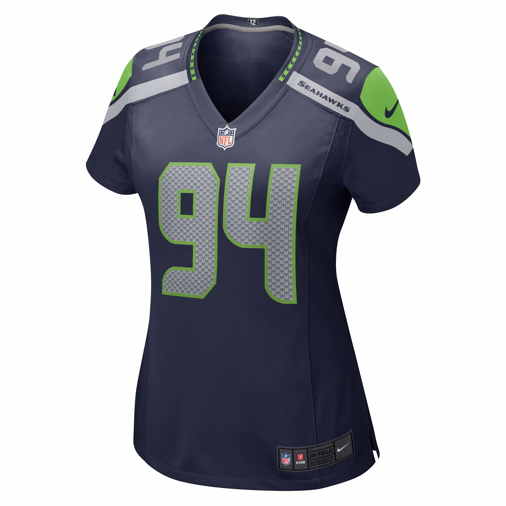 Mike Morris Seattle Seahawks Women's  Game Jersey - College Navy