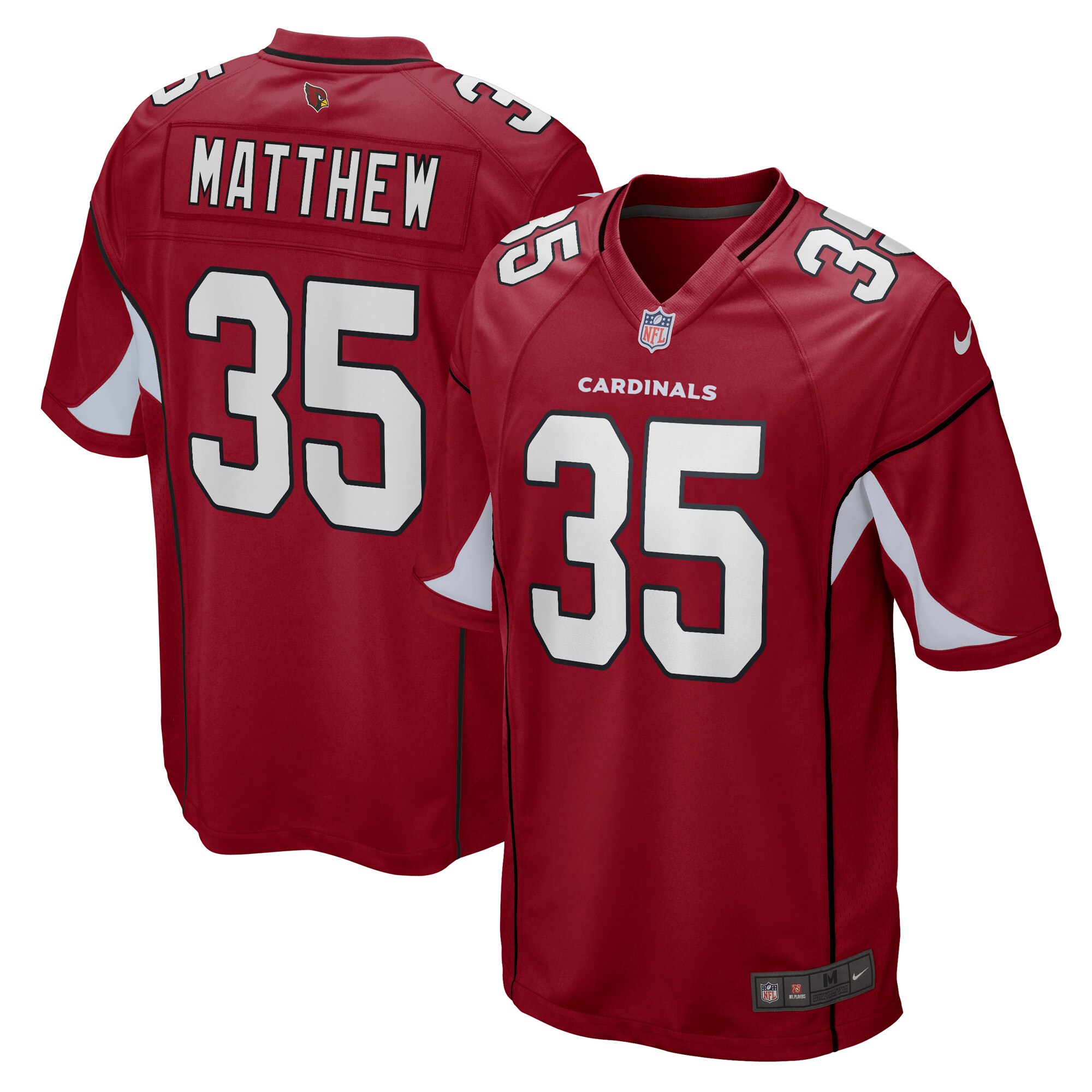 Christian Matthew Arizona Cardinals  Game Player Jersey - Cardinal