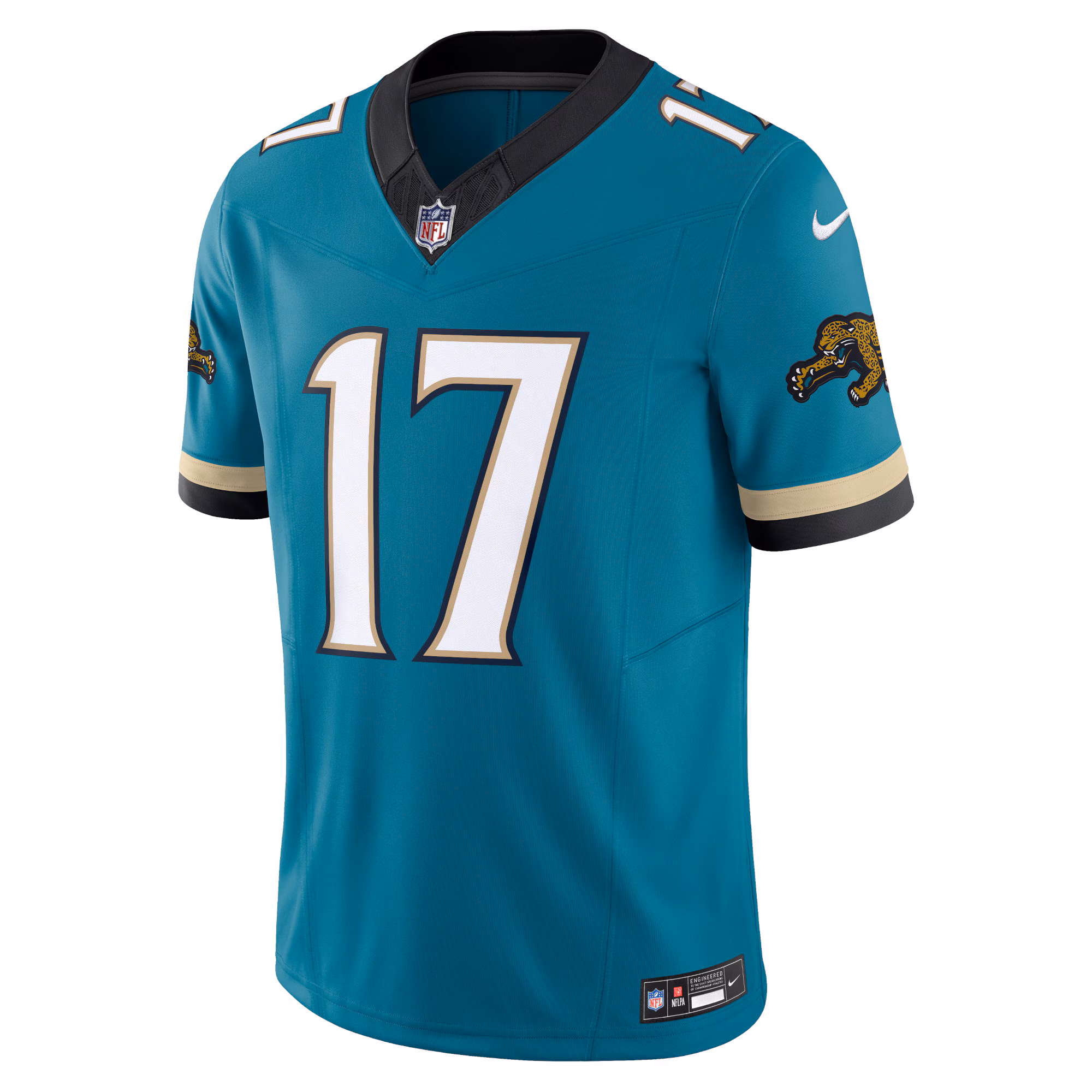 Evan Engram Jacksonville Jaguars Prowler Throwback Vapor F.U.S.E. Limited Jersey - Teal