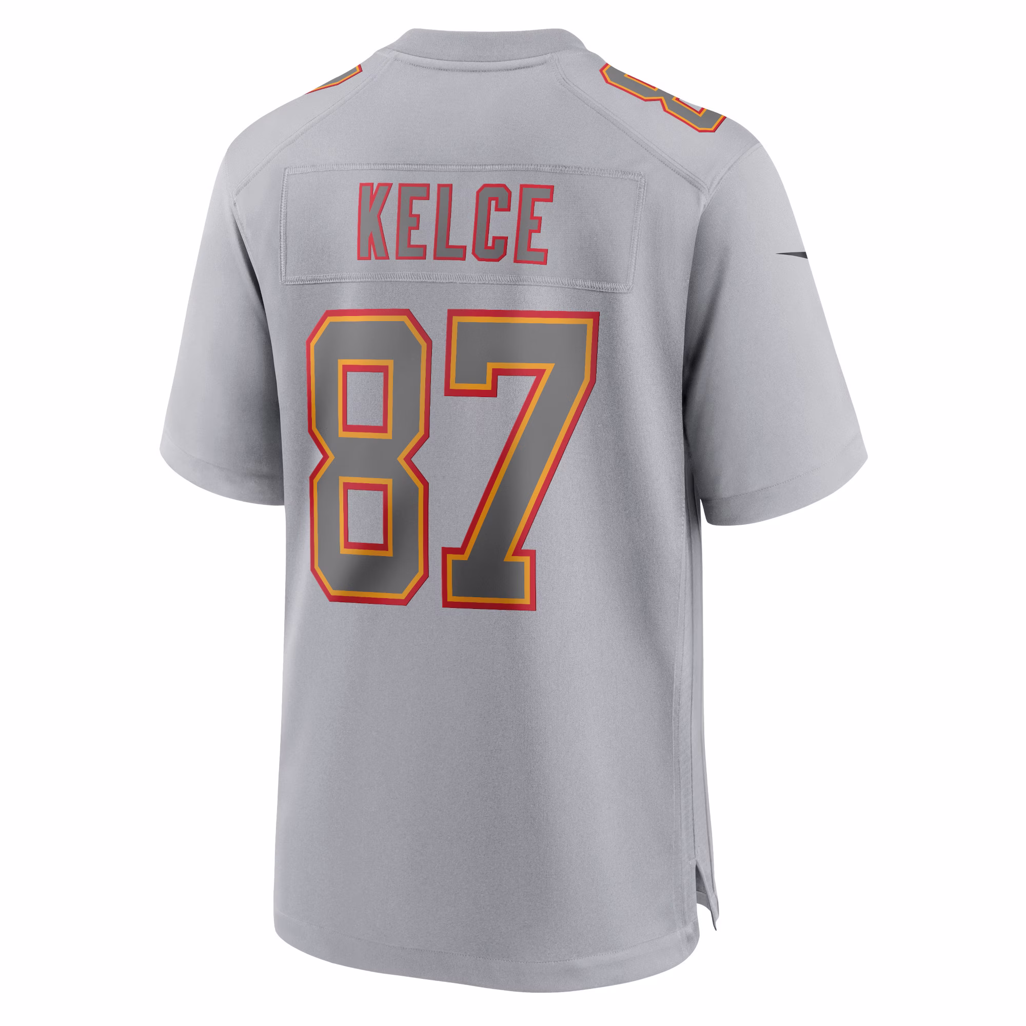 Travis Kelce Kansas City Chiefs  2023 Super Bowl LVIII Atmosphere Fashion Game Jersey - Gray