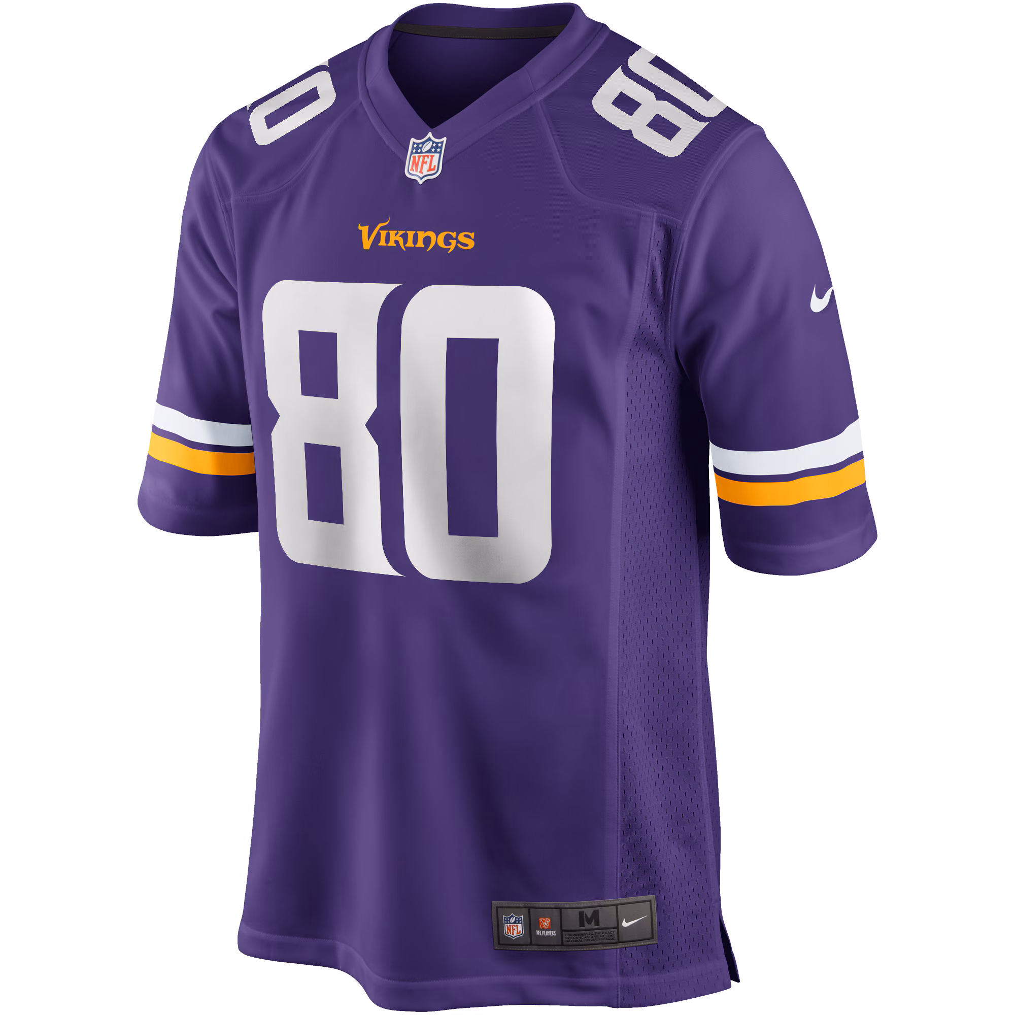 Cris Carter Minnesota Vikings Game Retired Player Jersey - Purple