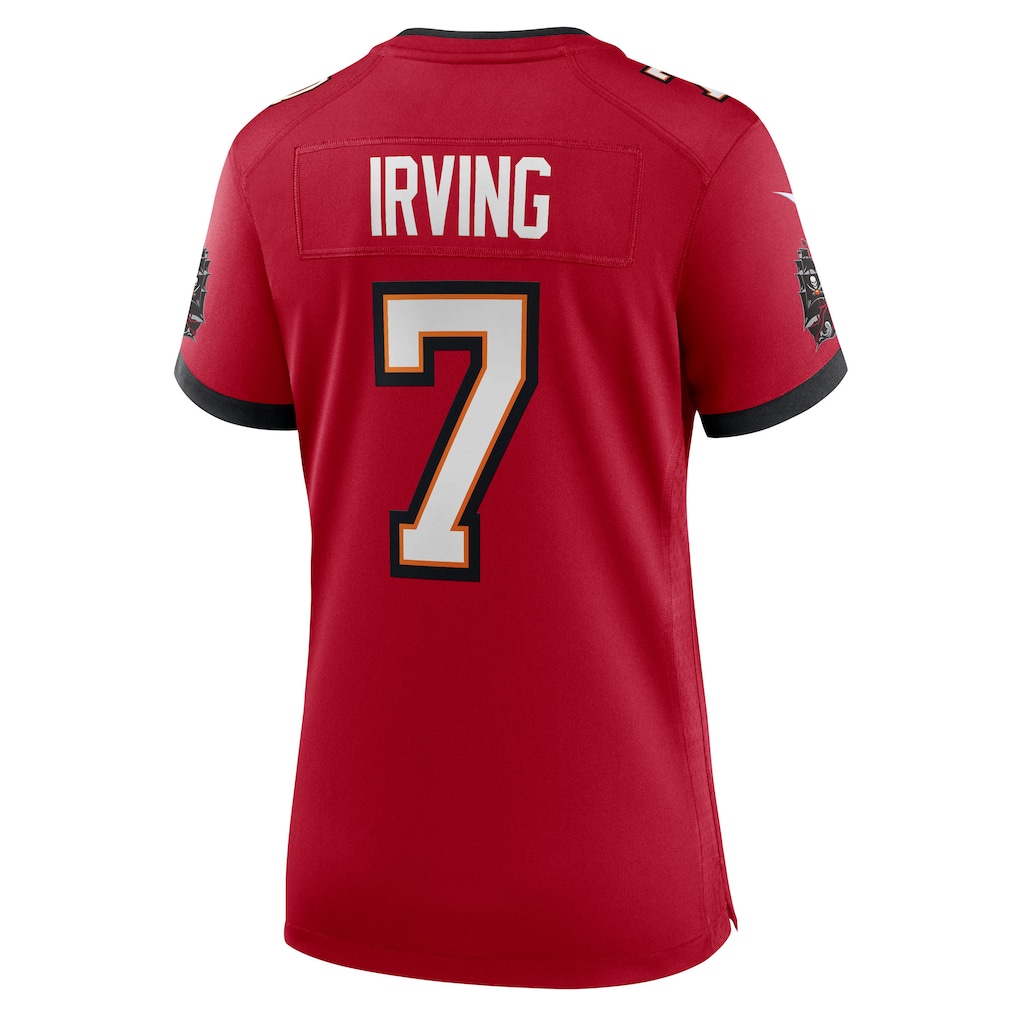 Bucky Irving #7 Tampa Bay Buccaneers Women's 50th Season Team Game Jersey - Red