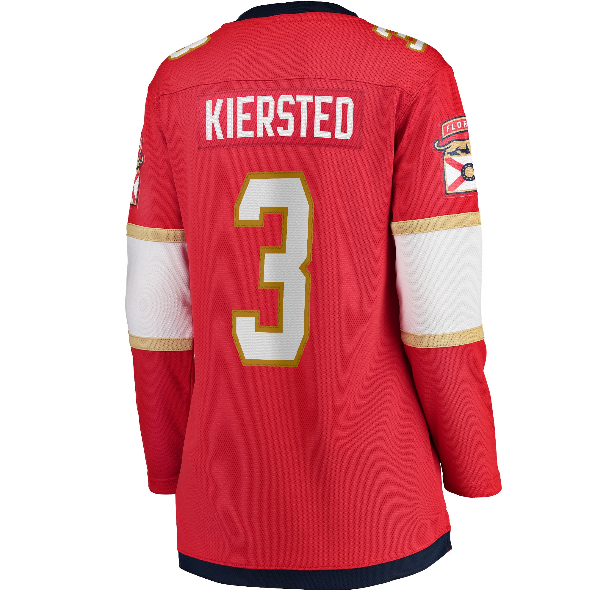 Matt Kiersted Florida Panthers Women's Home Team Breakaway Player Jersey - Red
