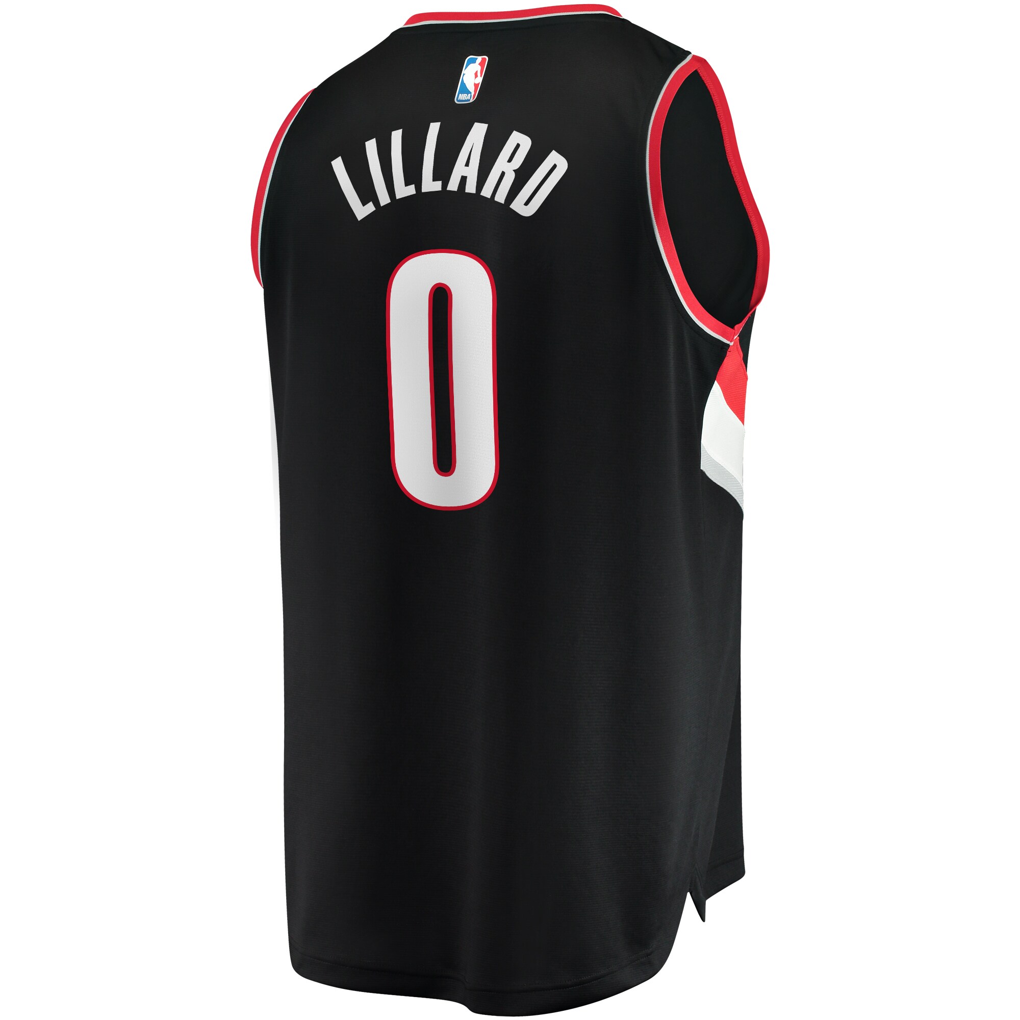 Damian Lillard Portland Trail Blazers  Youth 2020/21 Fast Break Player Jersey - Black - Icon Edition