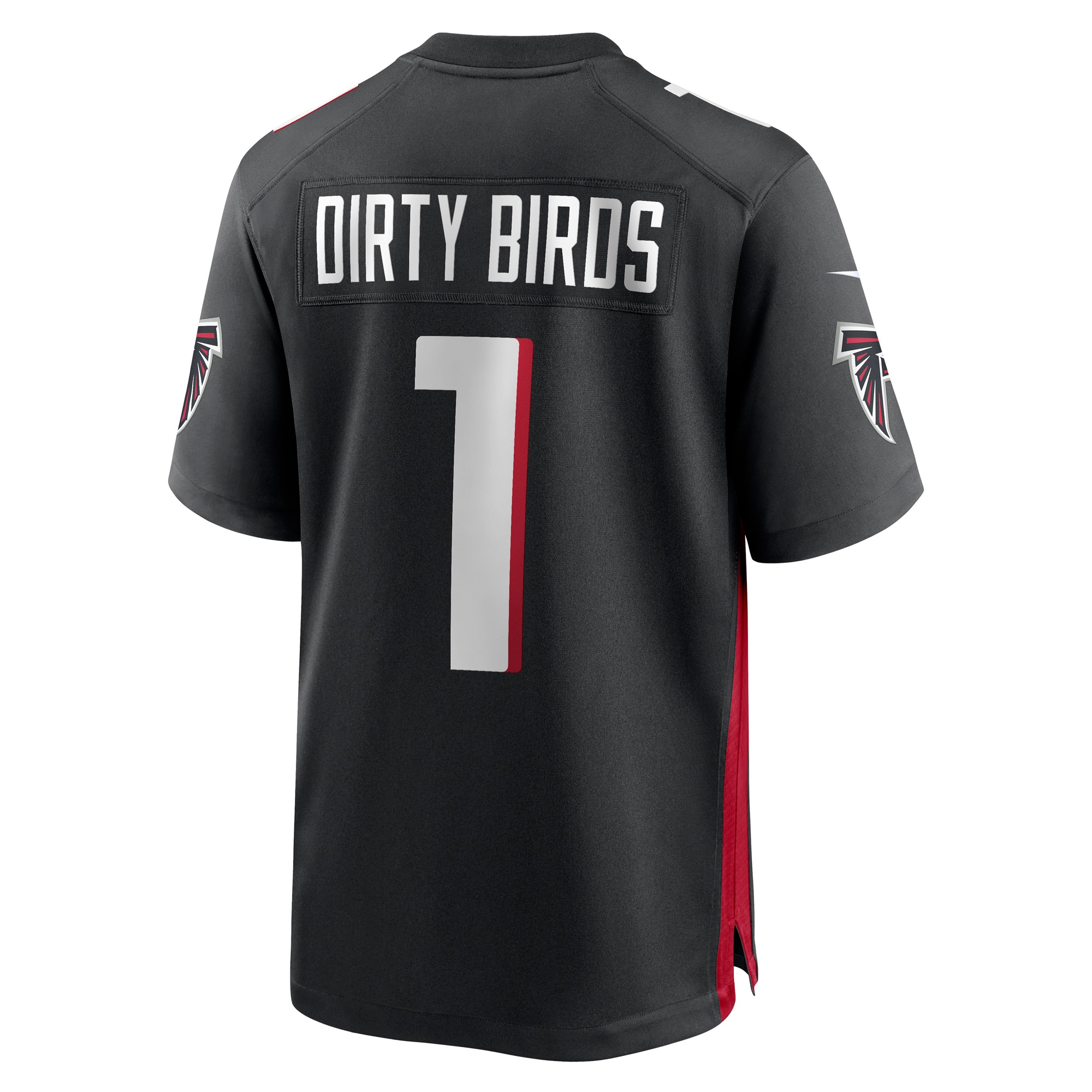 Dirty Birds Atlanta Falcons Game Jersey - Black