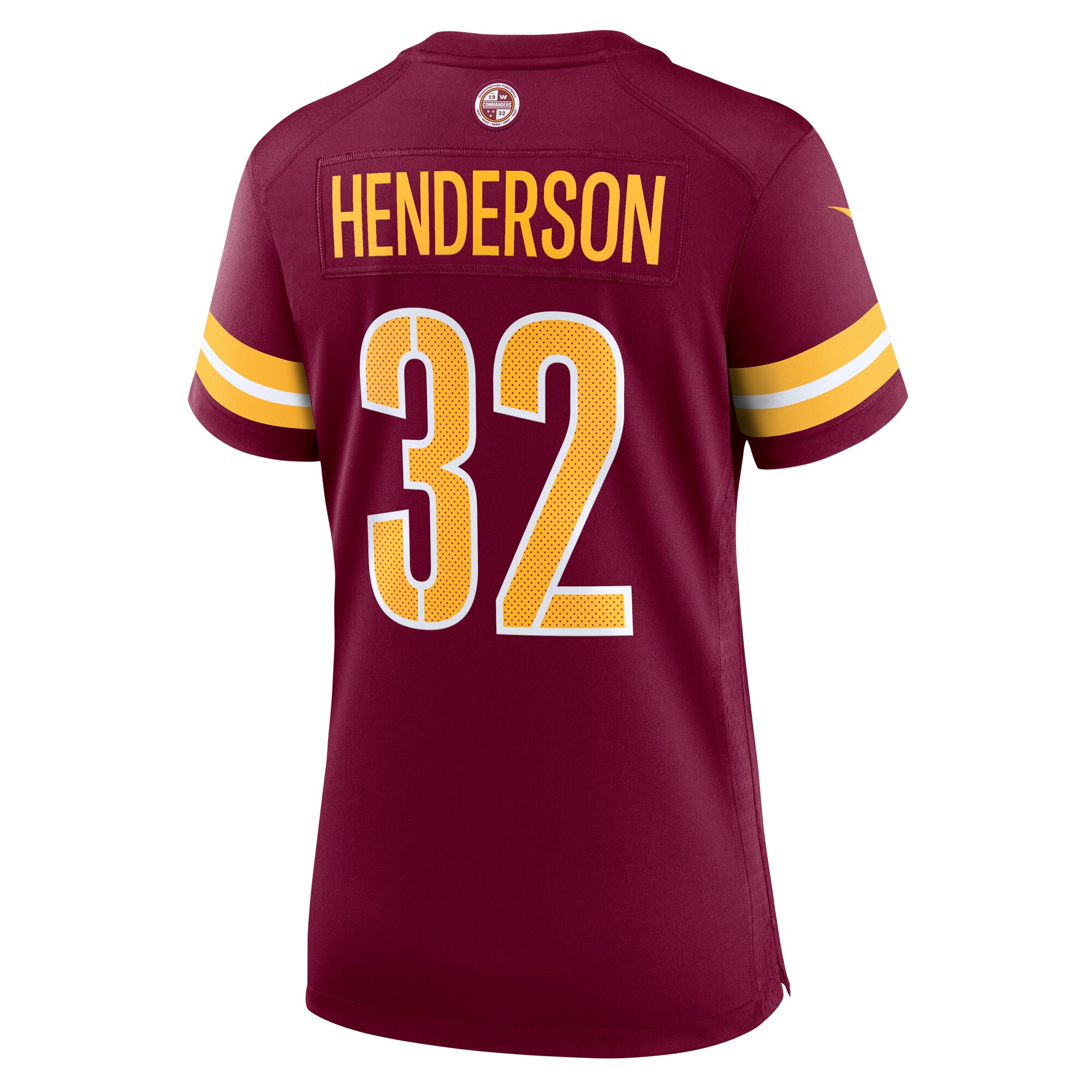 Xavier Henderson Washington Commanders  Women's Team Game Jersey - Burgundy
