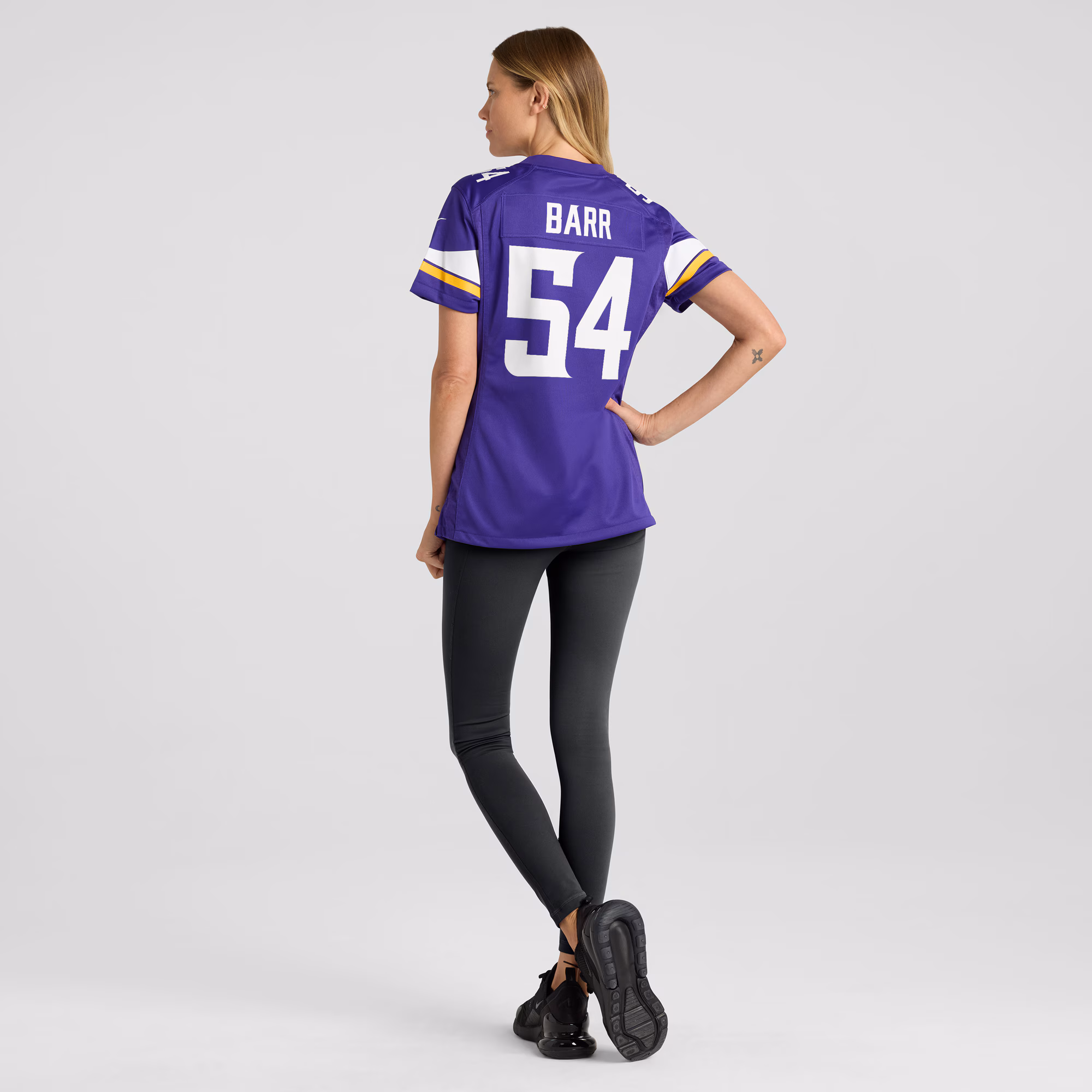 Anthony Barr Minnesota Vikings Women's Team Game Jersey -  Purple