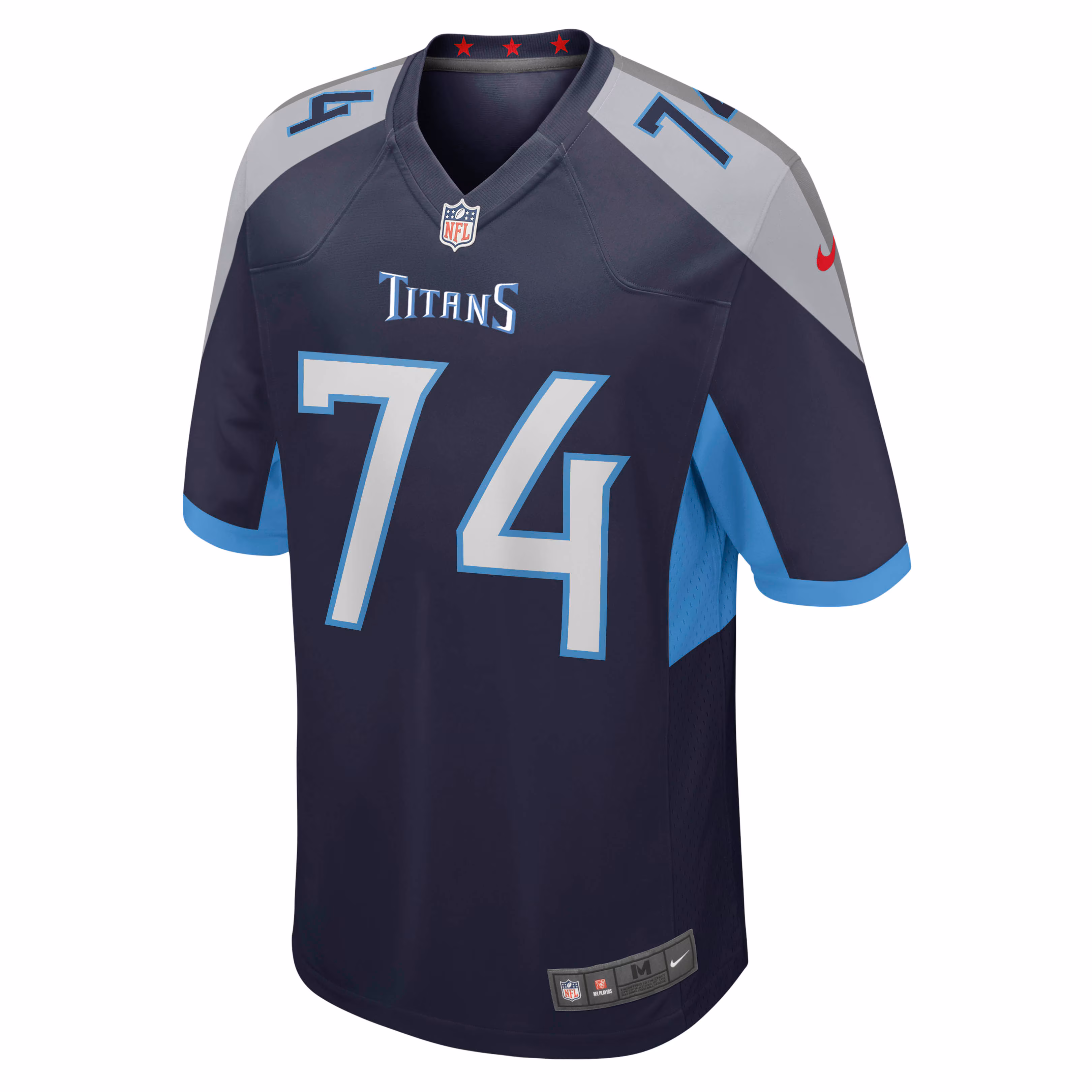 Bruce Matthews Tennessee Titans Oilers Throwback Retired Player Game Jersey - Light Blue