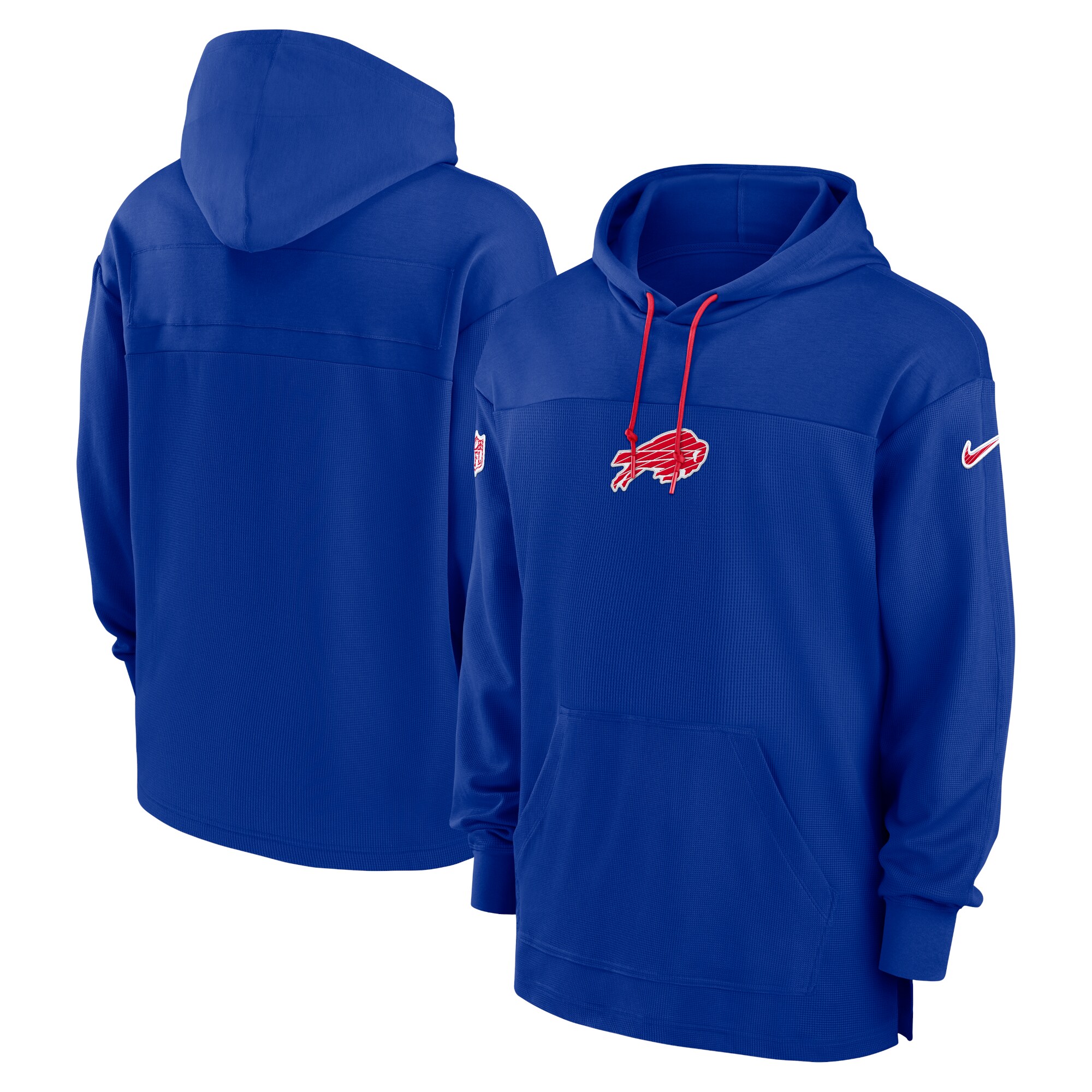 Buffalo Bills Sideline Jersey Performance Pullover Hoodie - Royal