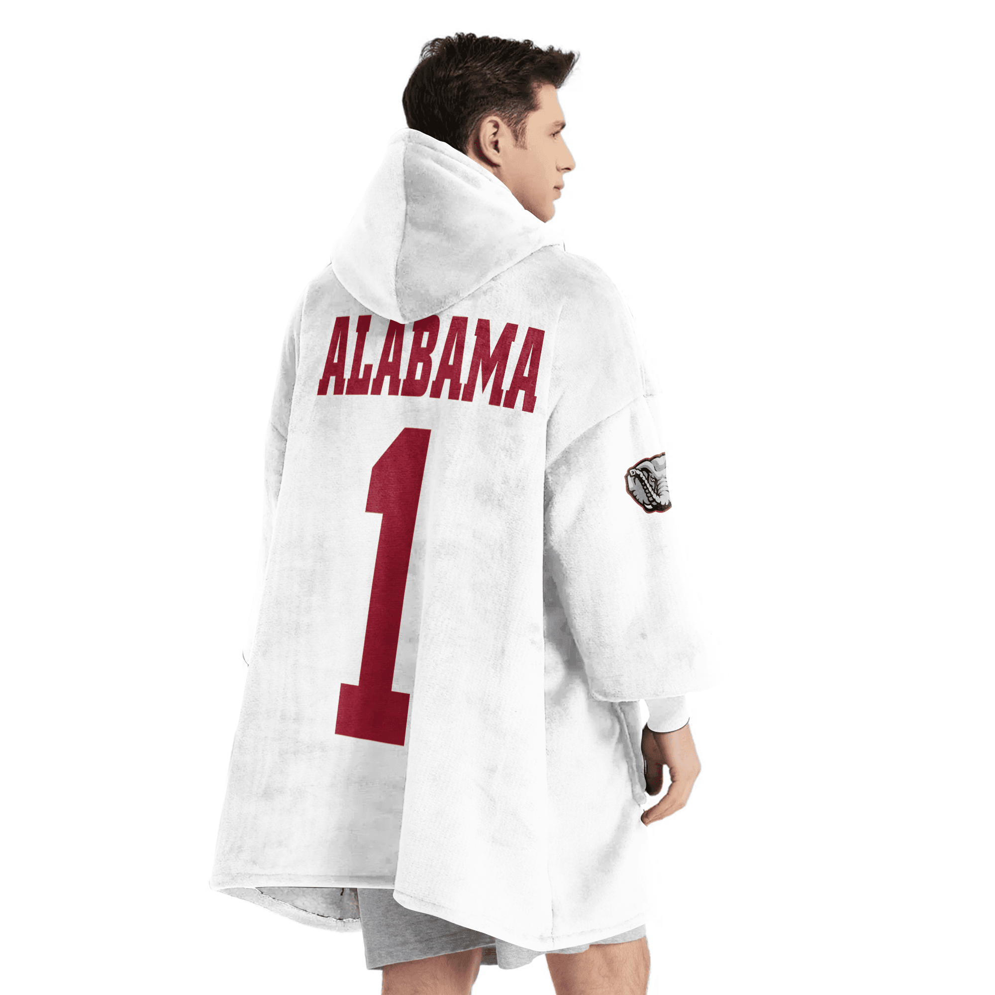Adult 1 Alabama Football Unisex Blanket Hoodie