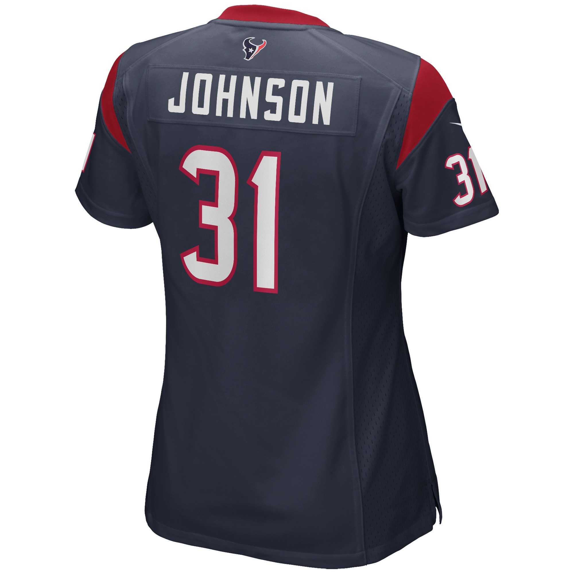 David Johnson Houston Texans Women's Game Player Jersey - Navy