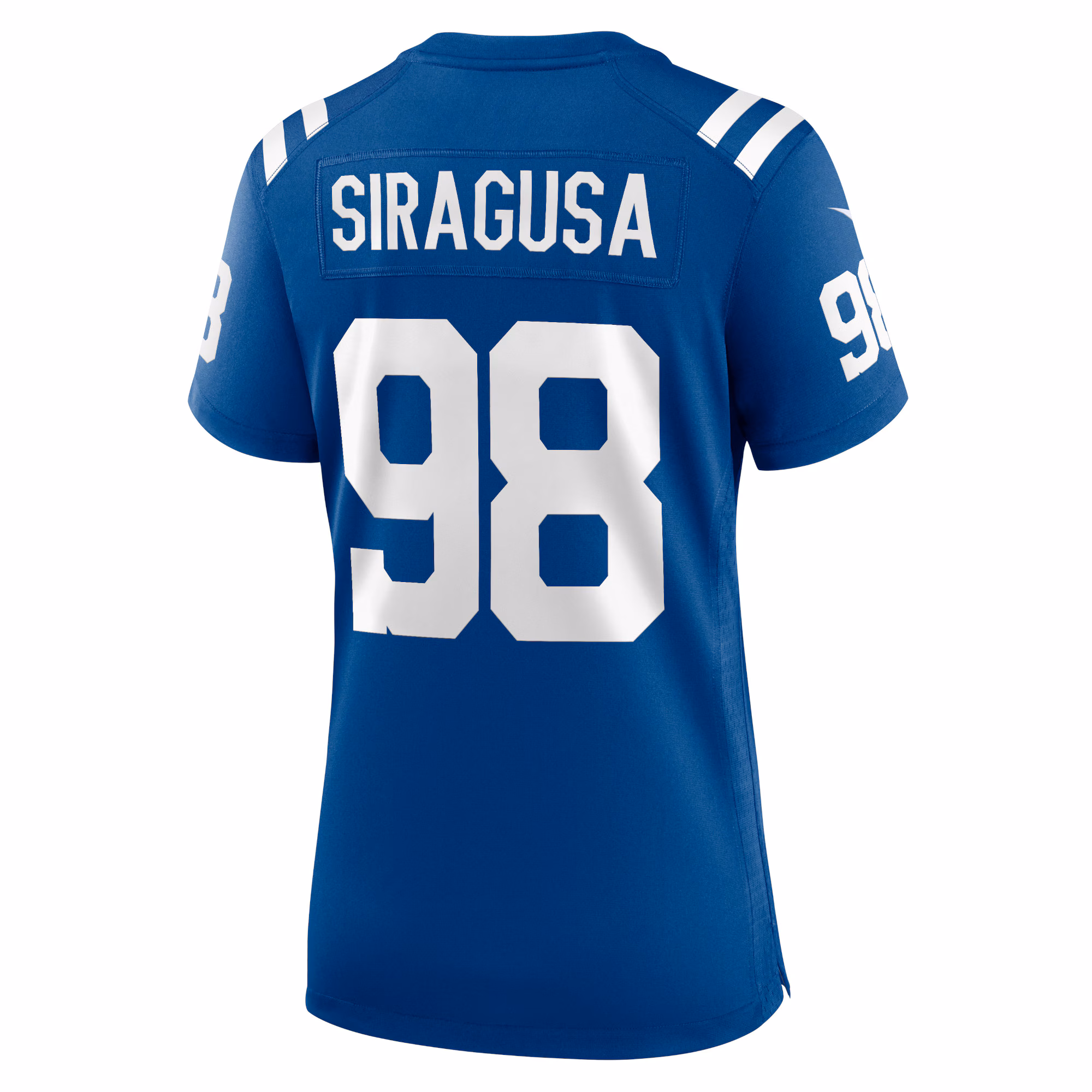 Tony Siragusa Indianapolis Colts Women's Indiana Nights Alternate Game Jersey - Royal