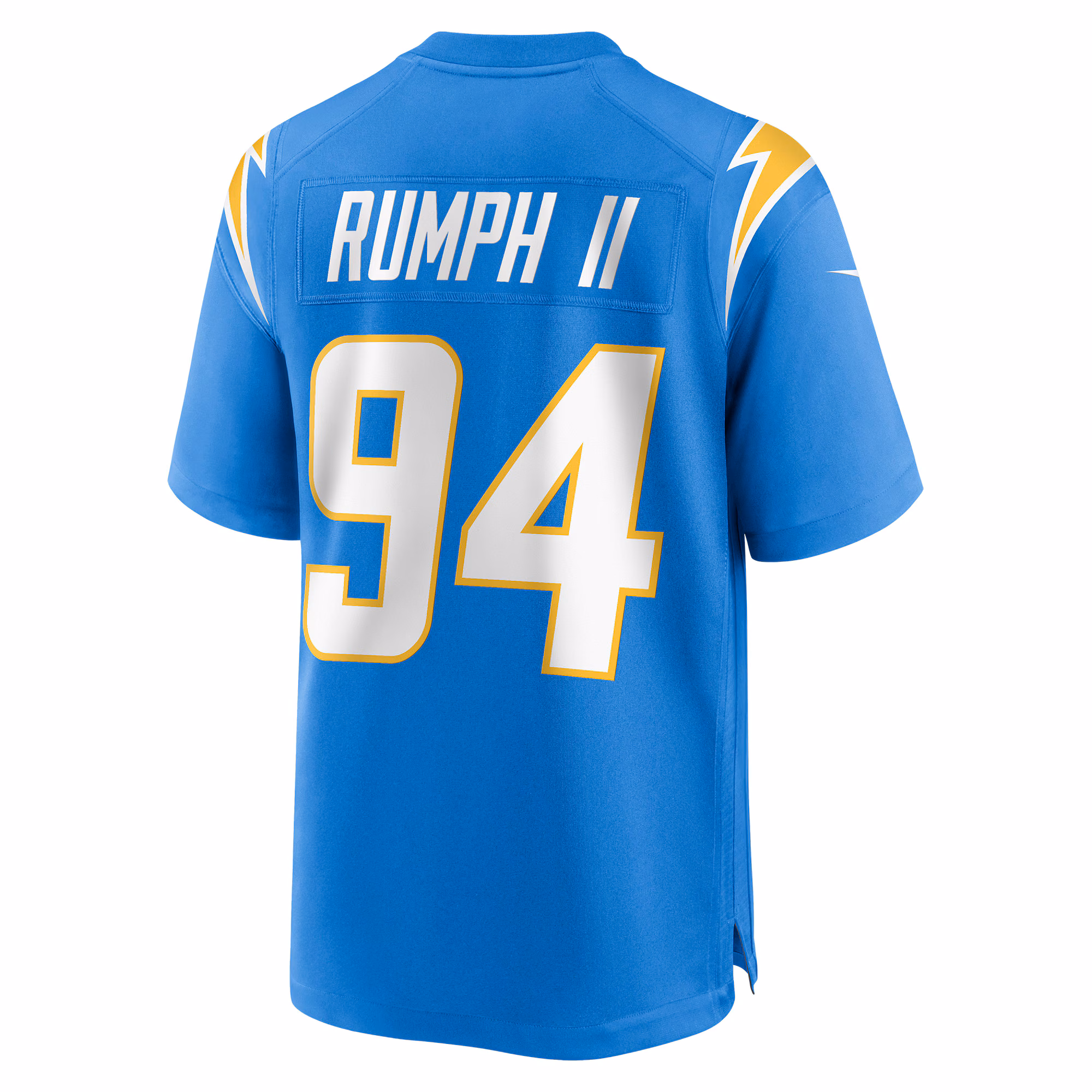 Chris Rumph II Los Angeles Chargers Game Jersey - Powder Blue